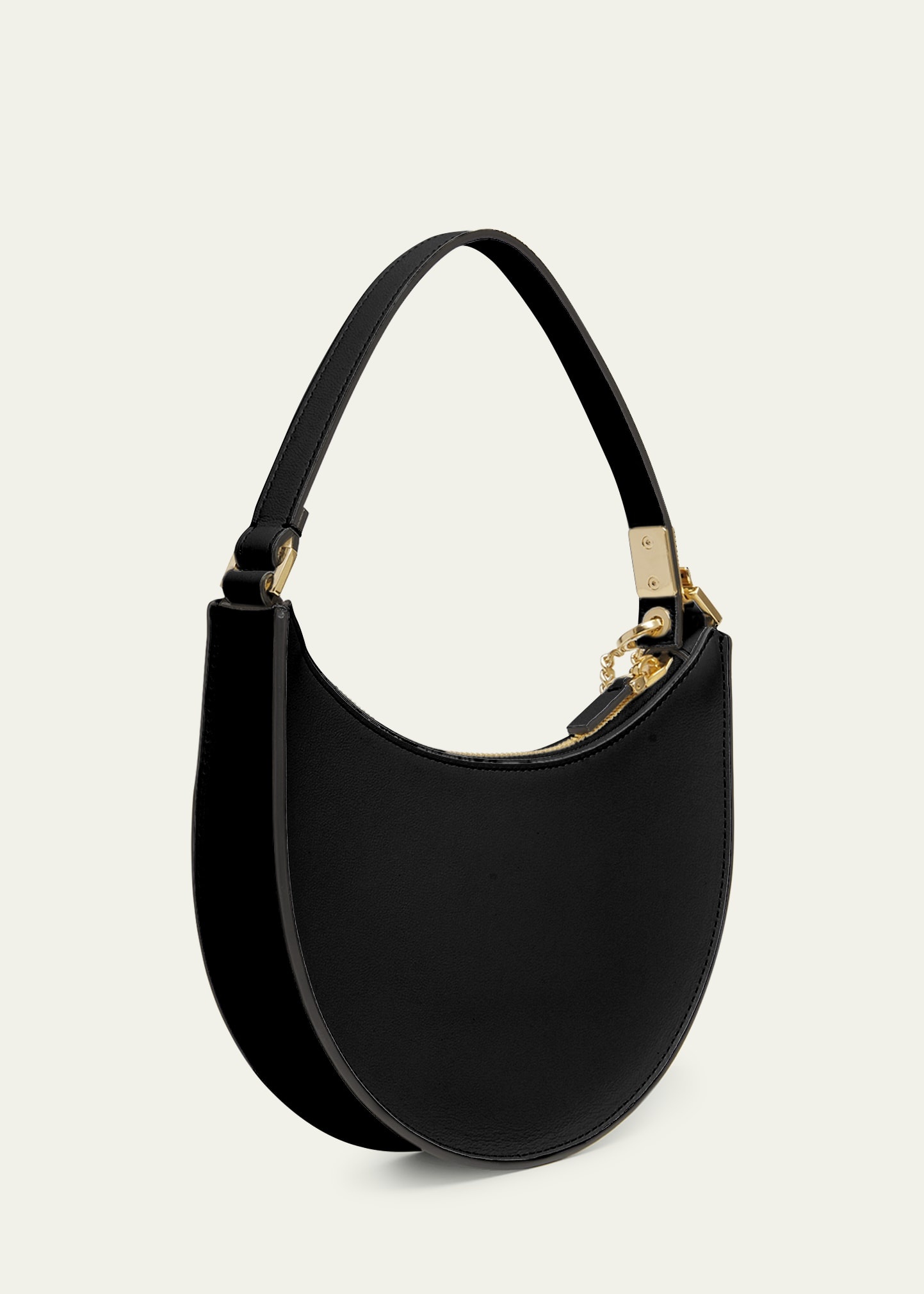 Mini VLOGO Leather Hobo Bag - 3