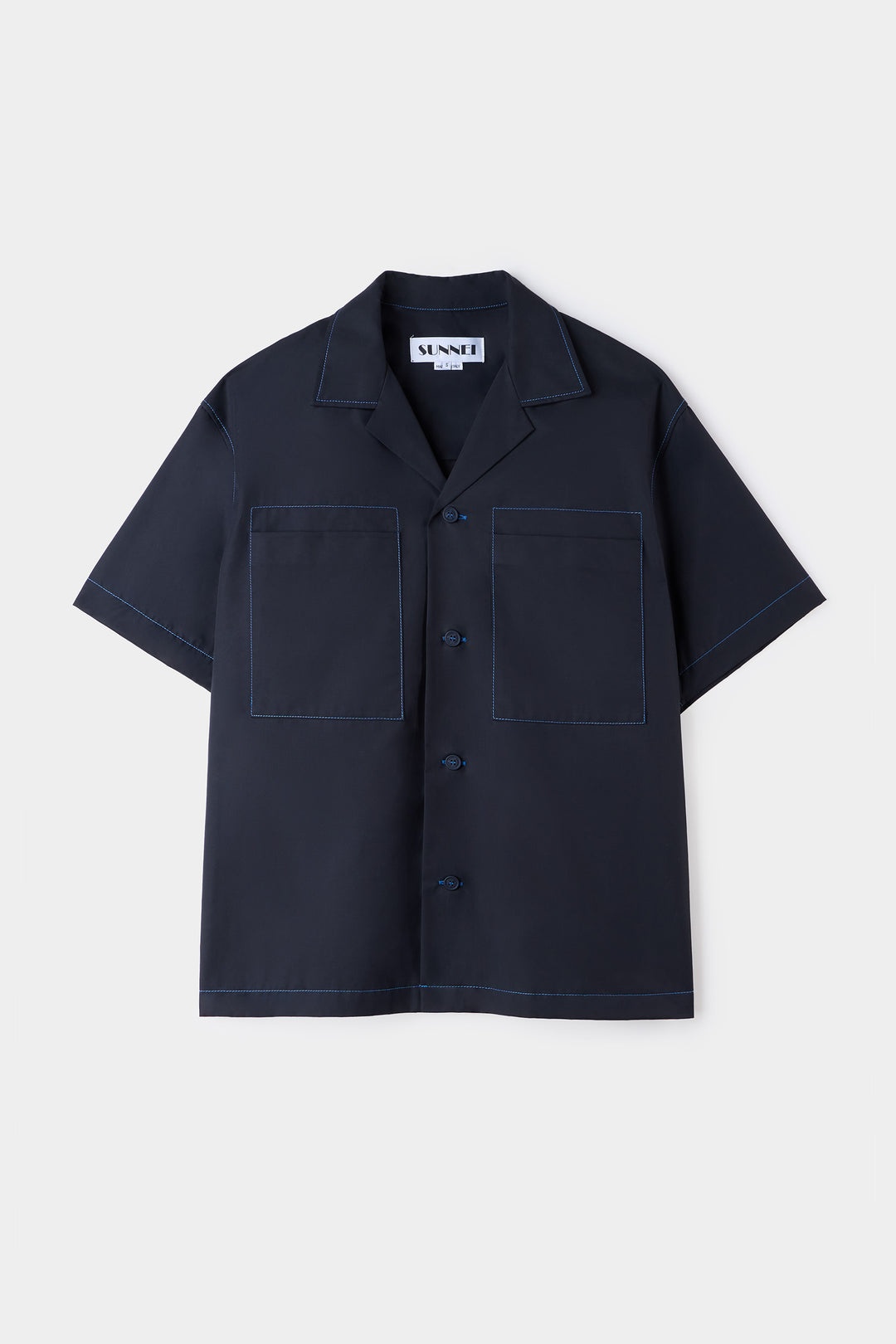 SHORTSLEEVE SHIRT / dark blue - 2