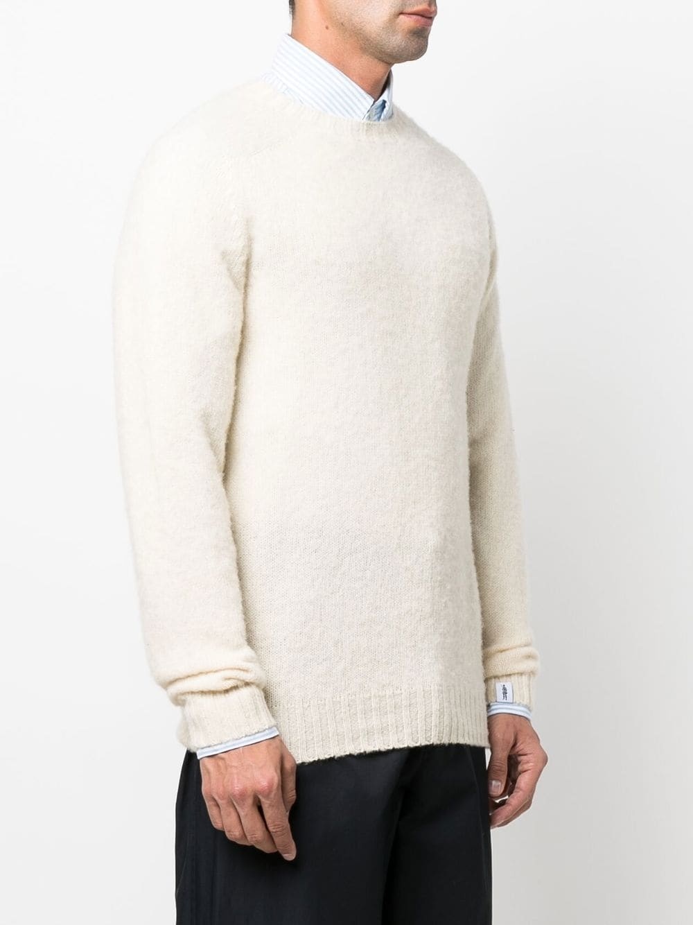 HUTCHINS wool crew-neck jumper - 3