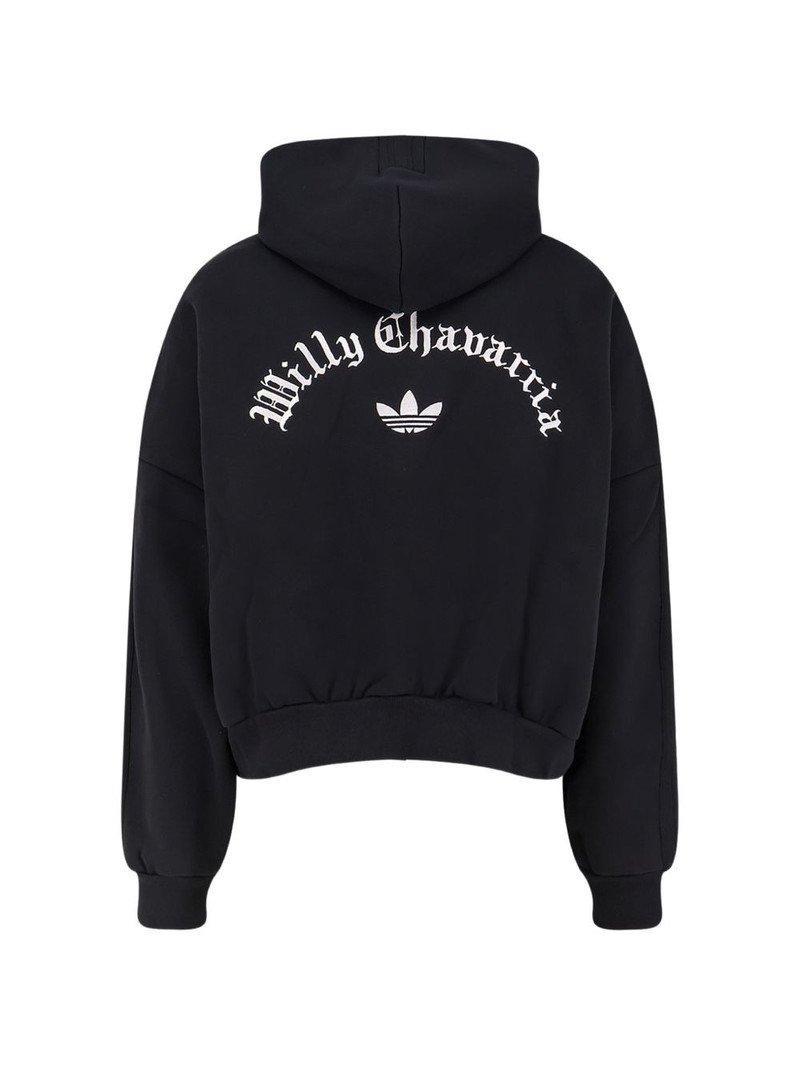WILLY CHAVARRIA x adidas embroidered hooded hoodie outlook