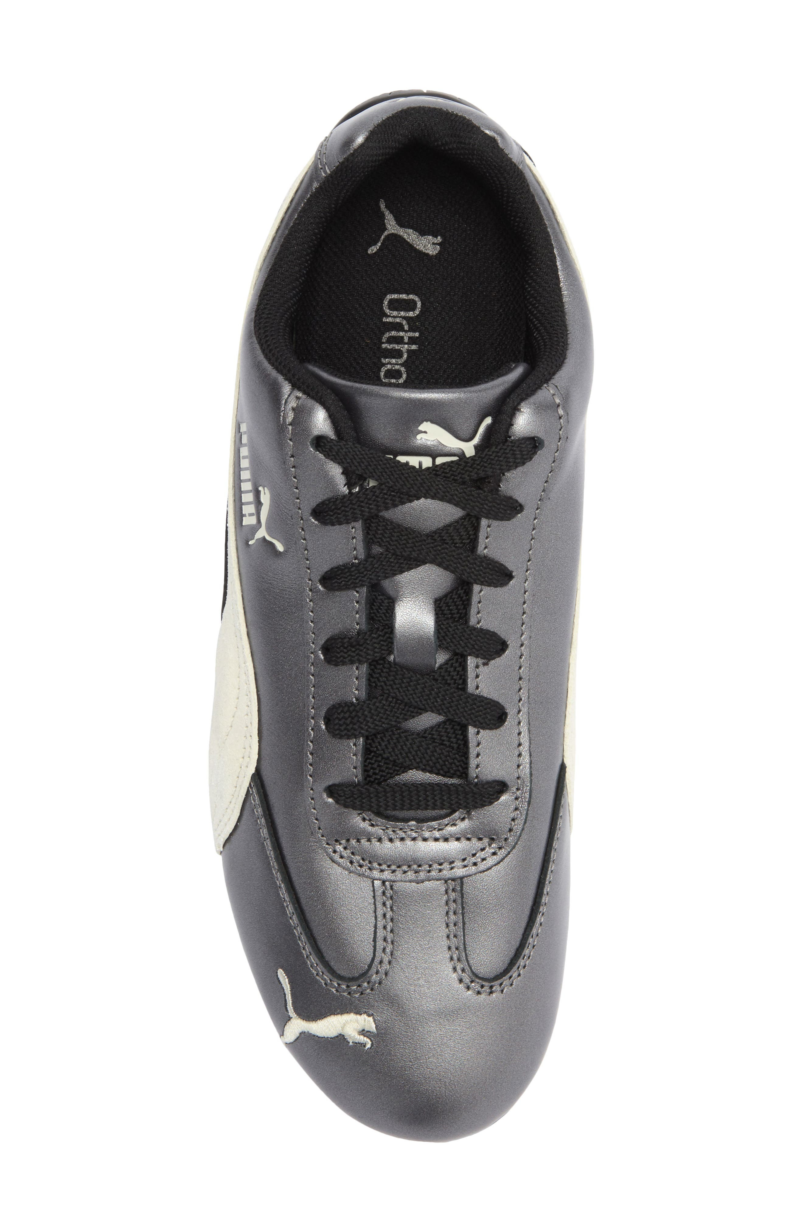PUMA Speedcat Metallic Sneaker in Puma Black/Warm White at Nordstrom - 5