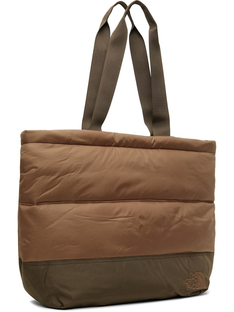 The North Face Brown Nuptse Tote outlook