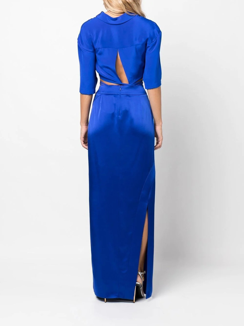 side-tie satin skirt 4