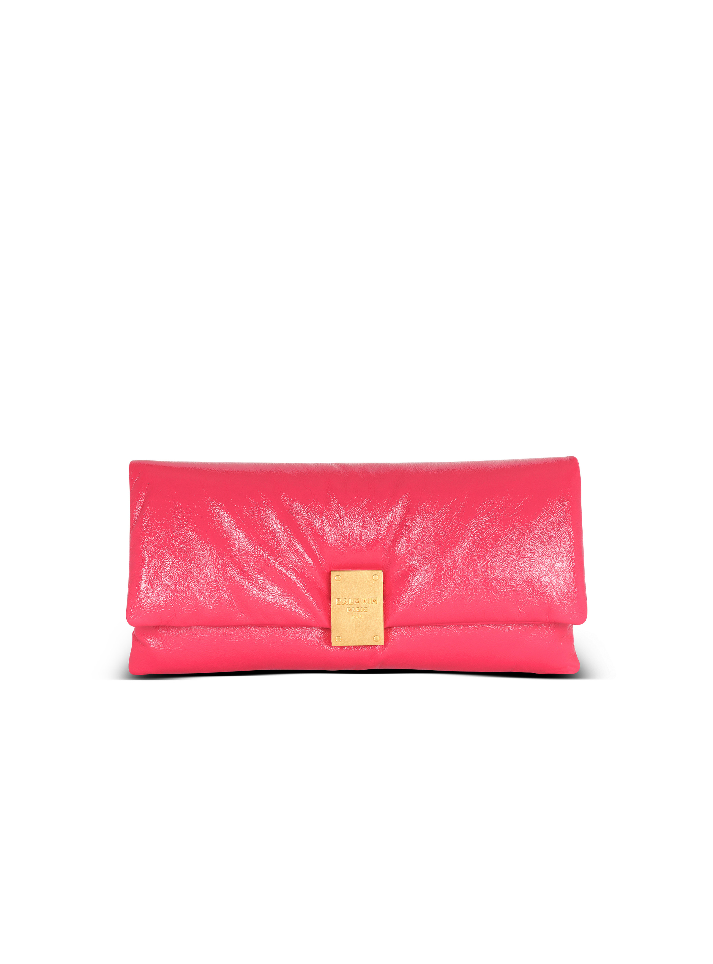 1945 Soft patent leather clutch - 1