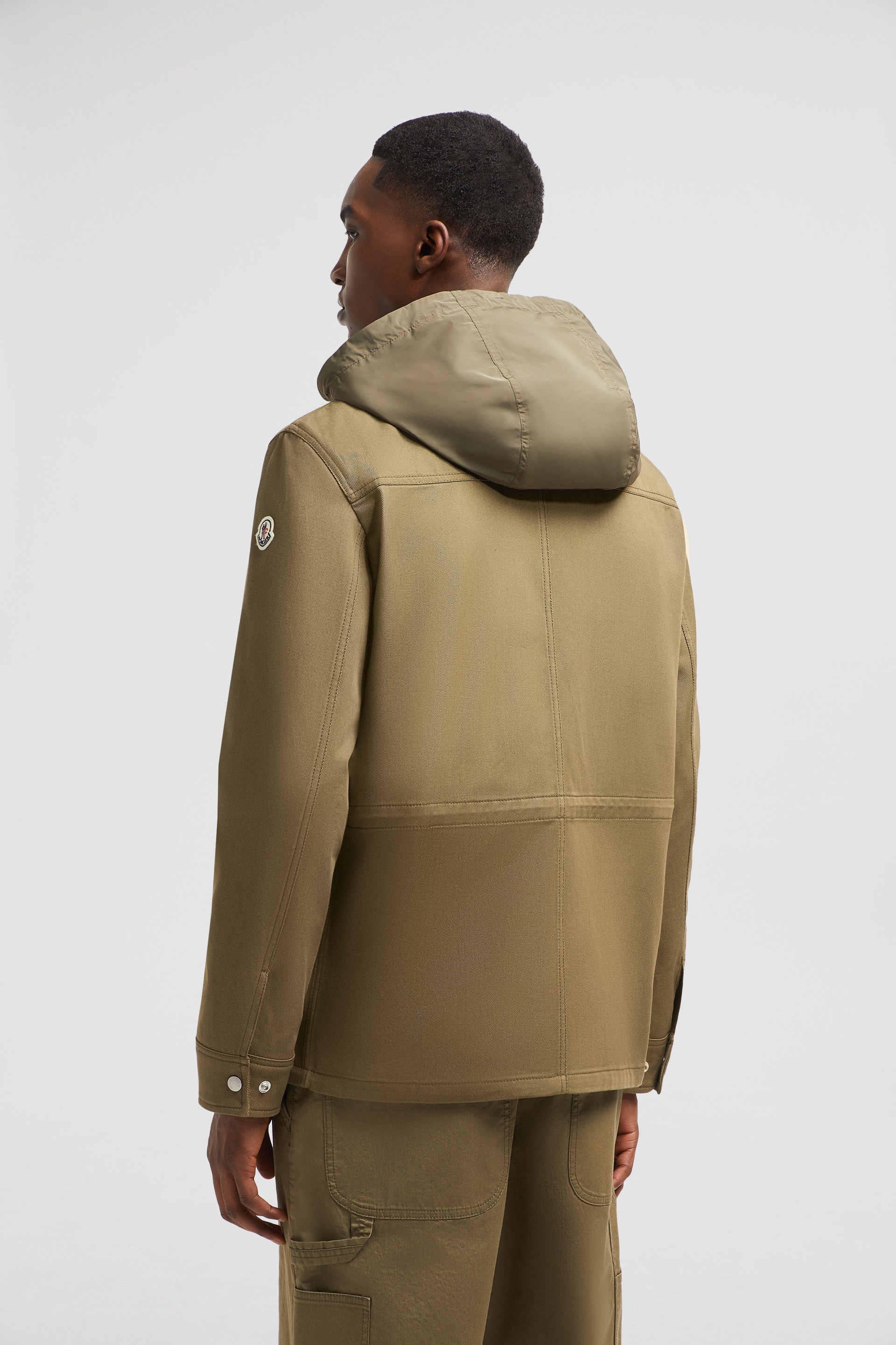 Guerledan Hooded Cotton Shirt Jacket - 5