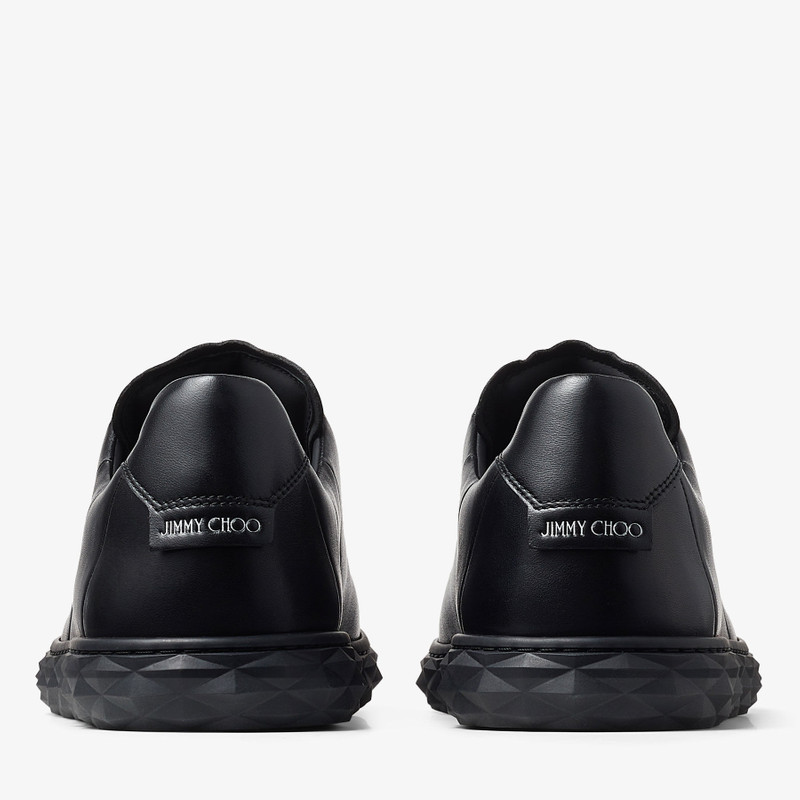 Diamond Light/M
Black Nappa Leather Low-Top Trainers 7