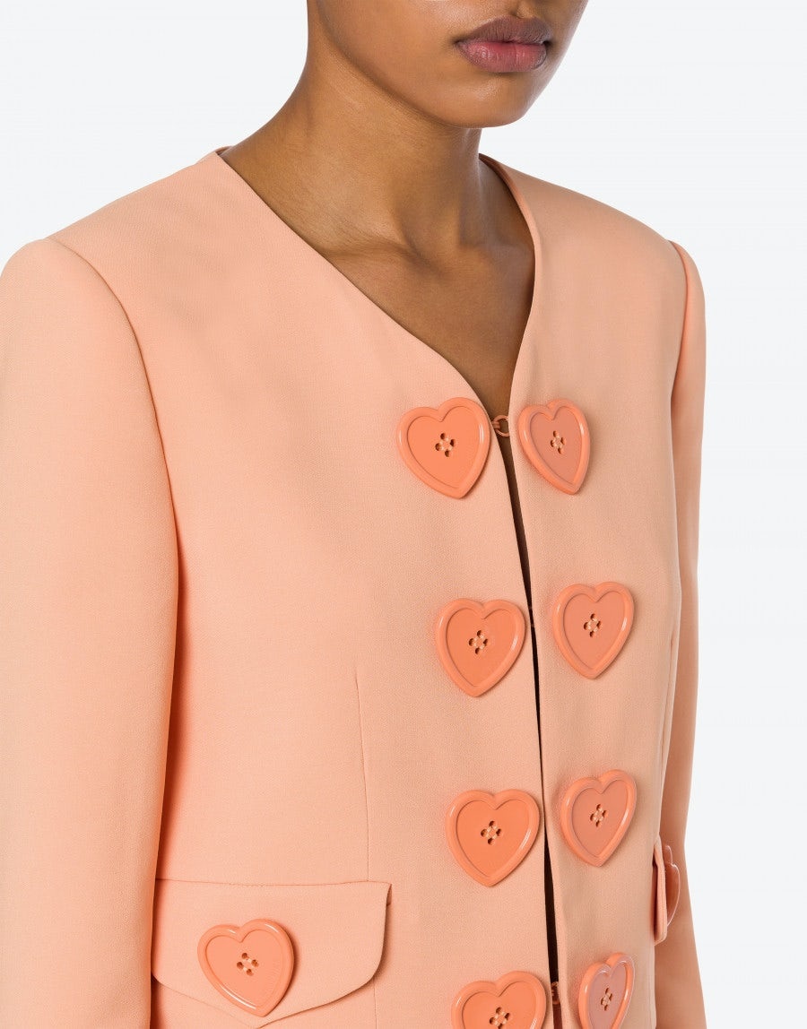 HEART BUTTONS CADY JACKET - 4
