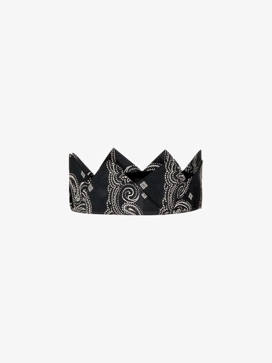 CROWN BANDANA HEADBAND IN COTTON - 5