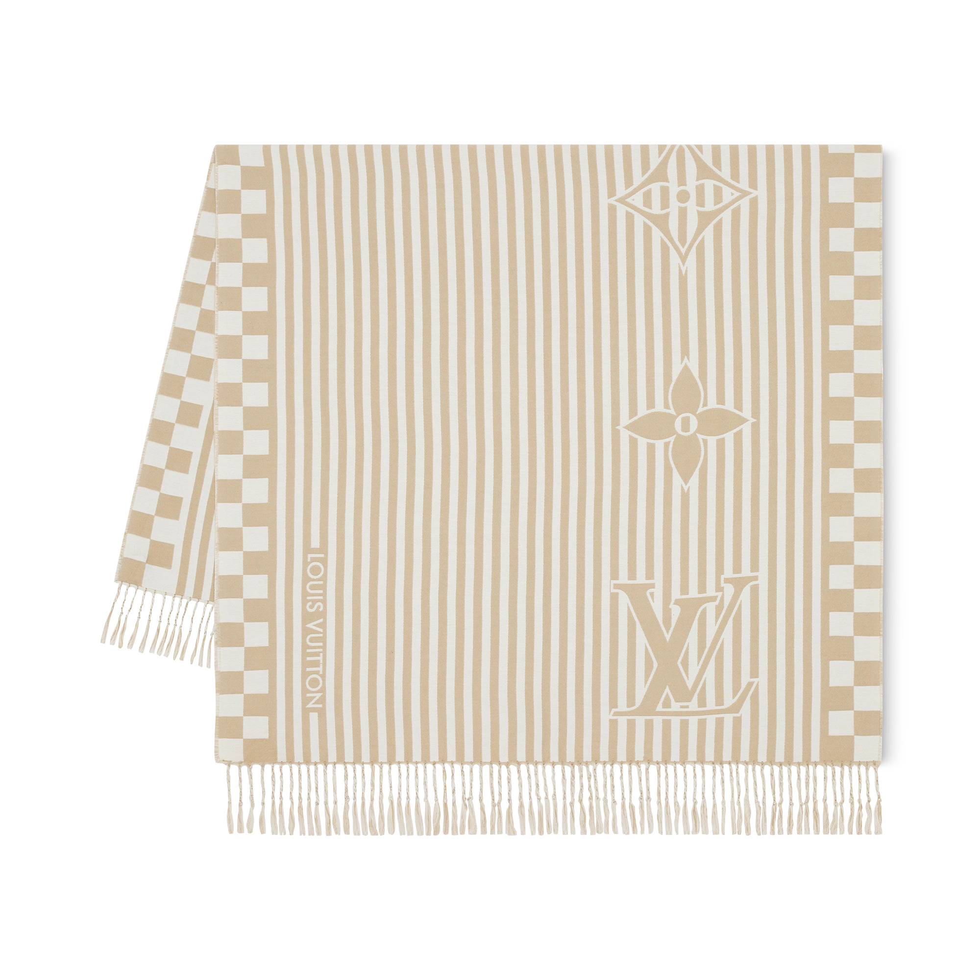 LV Graphical Beach Blanket - 1