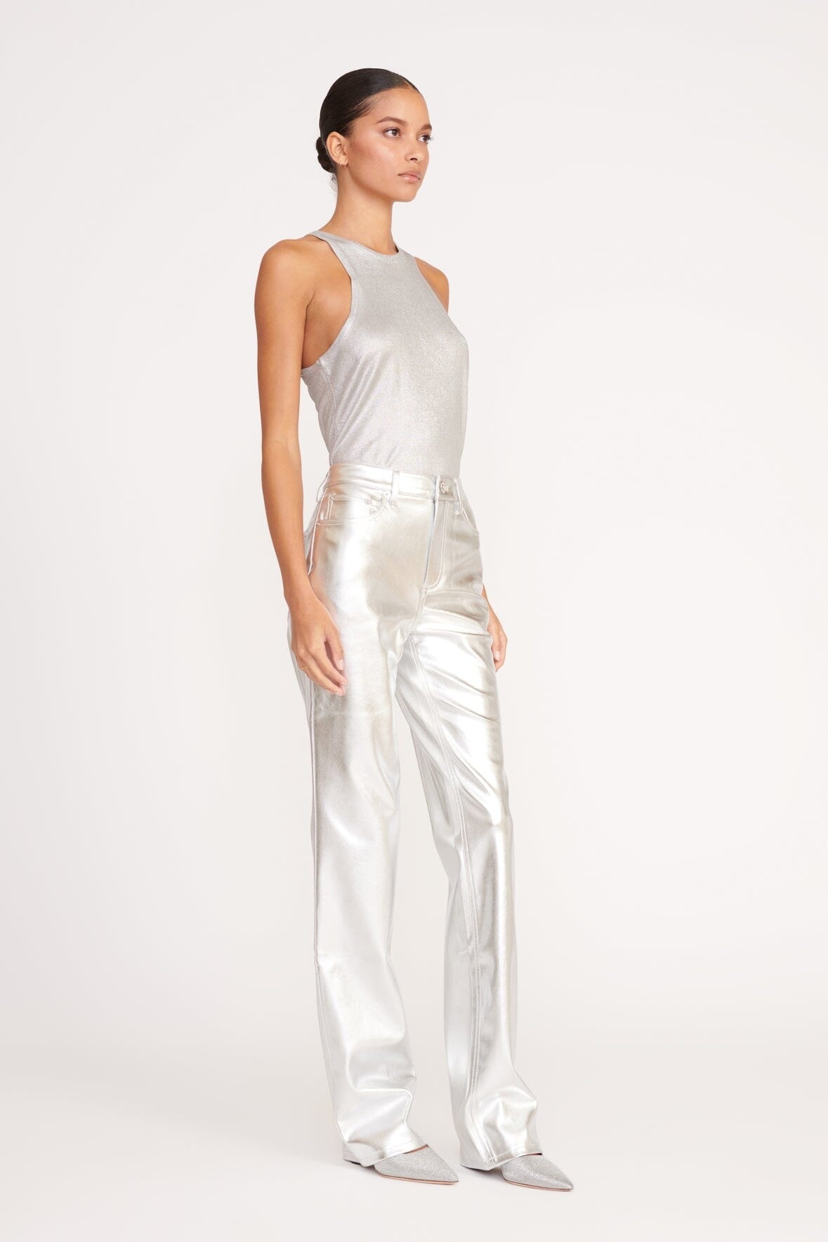 STAUD AYANA TOP SILVER - 3
