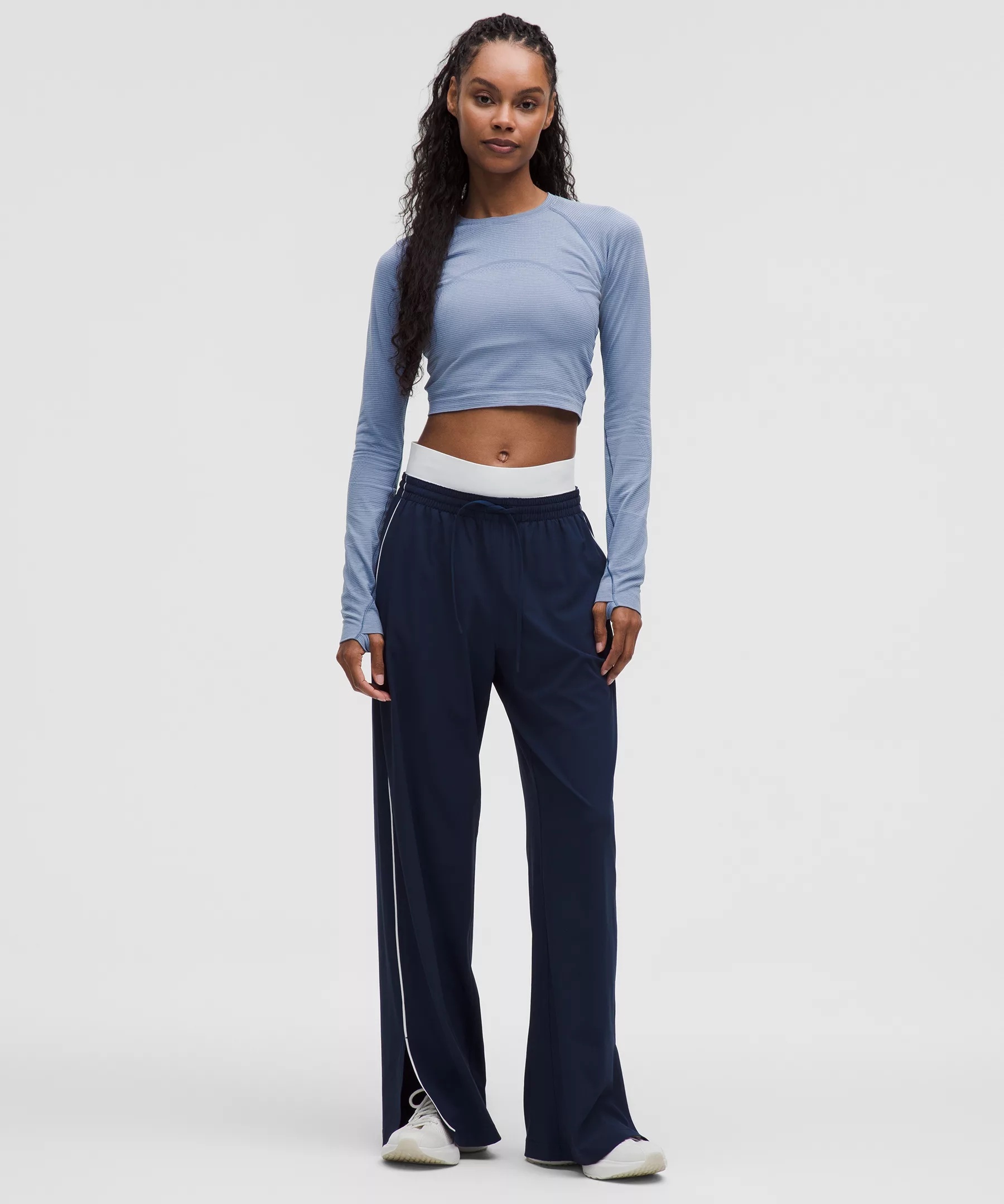 Swiftly Tech Cropped Long-Sleeve Shirt 2.0 - 2