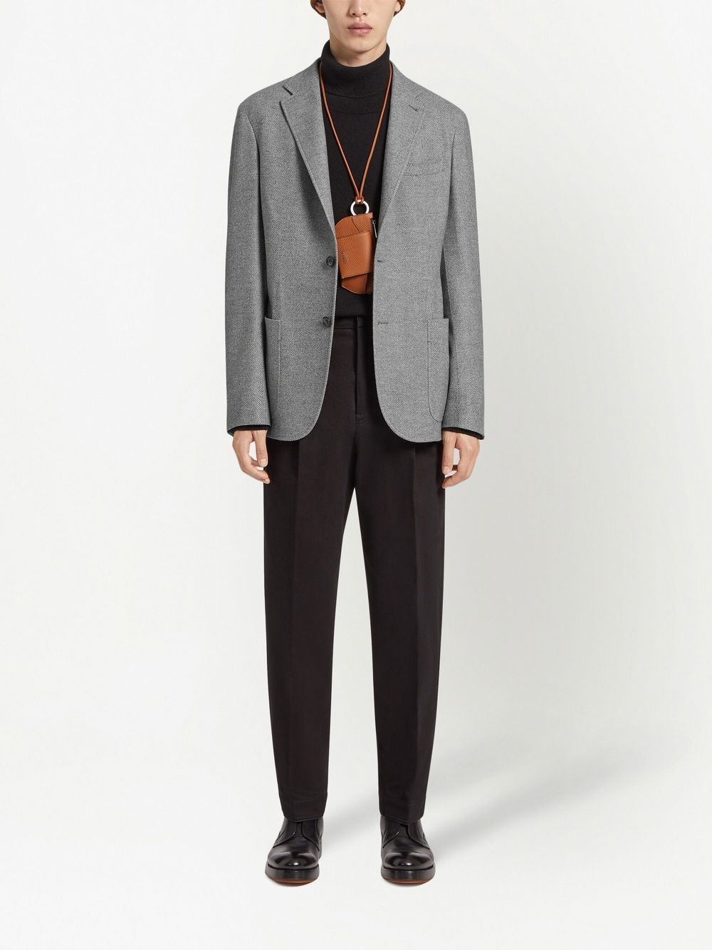 Trofeo single-breasted cashmere jacket - 2