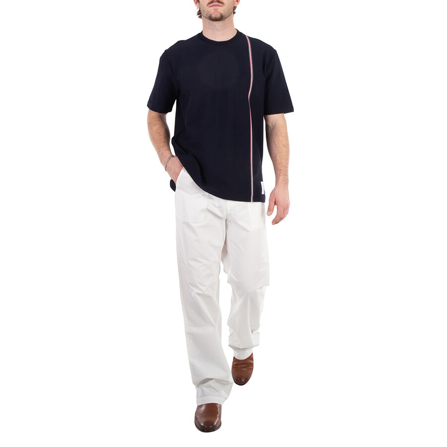 Thom Browne Engineered RWB Stripe T-Shirt - 4