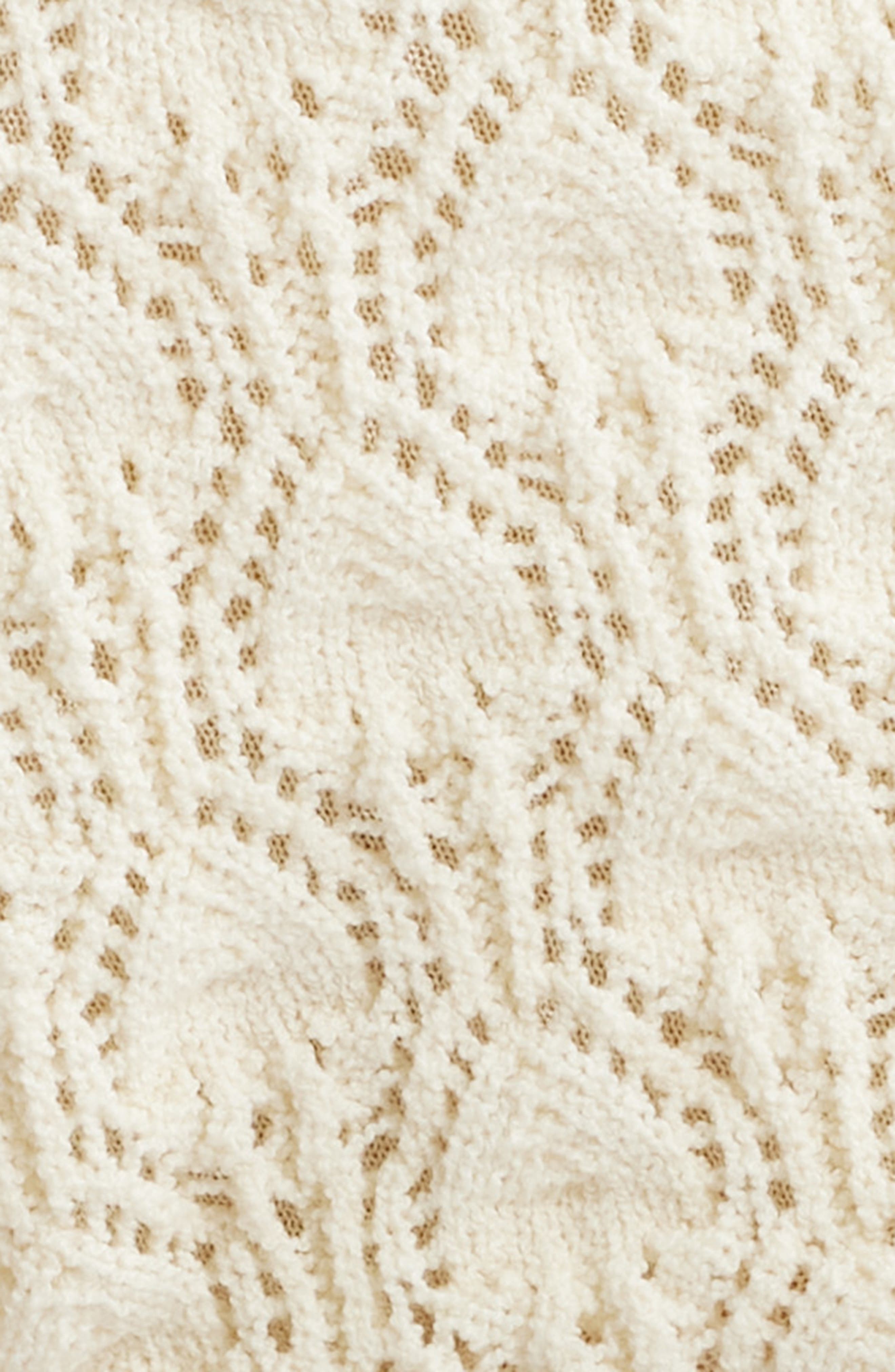 FRAME Rookie Pointelle Shorts in Cream Multi at Nordstrom - 6