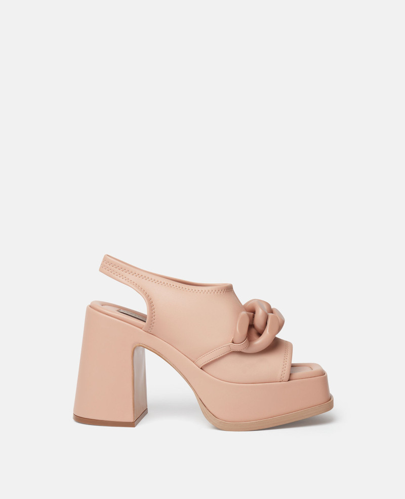 Skyla Chain Platform Sandals - 1