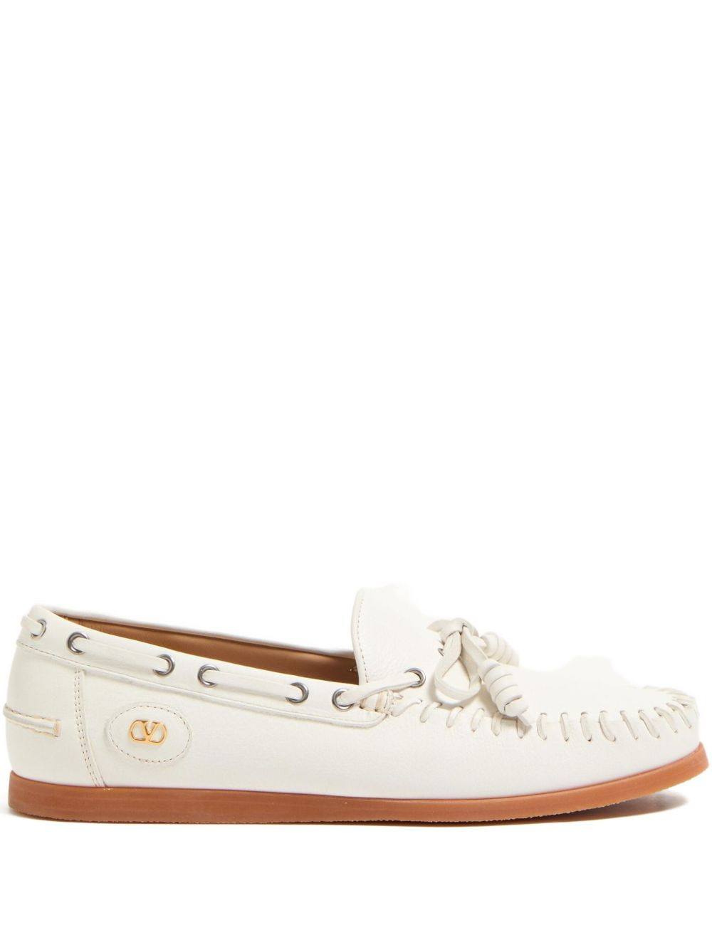 Palm Avenue Leather Loafers - 1
