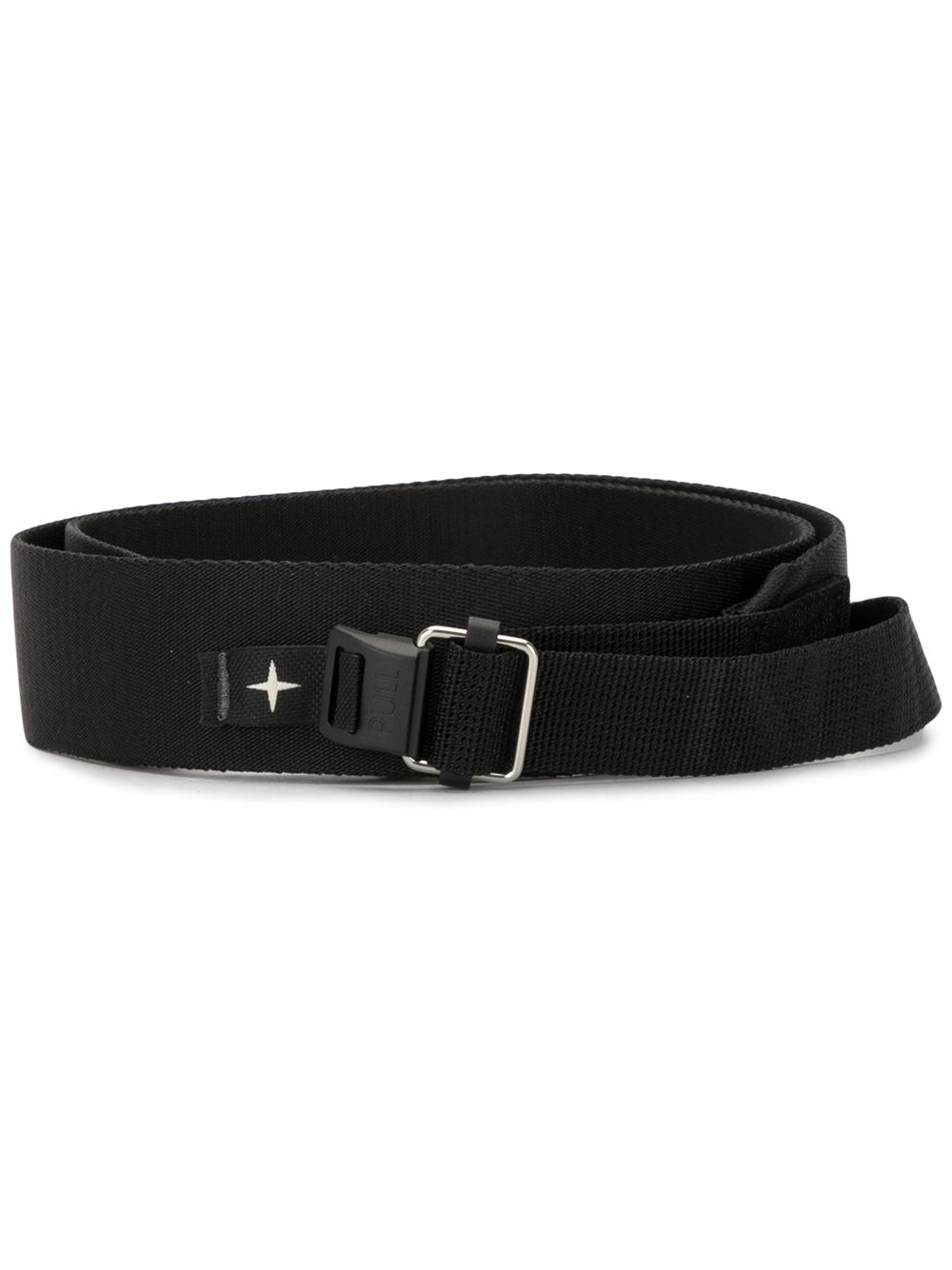 webbing logo strap belt - 1