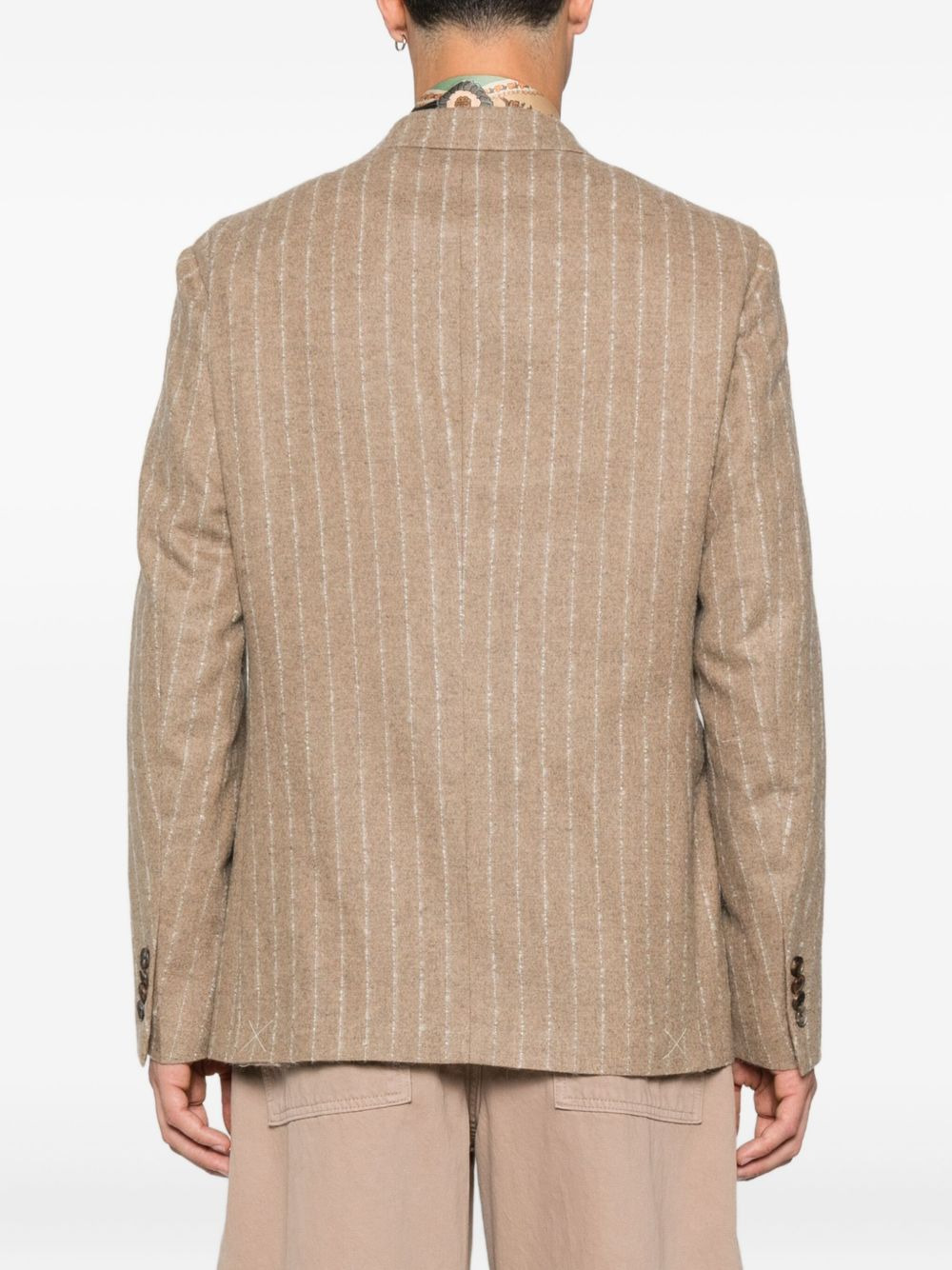 pinstripe blazer - 4