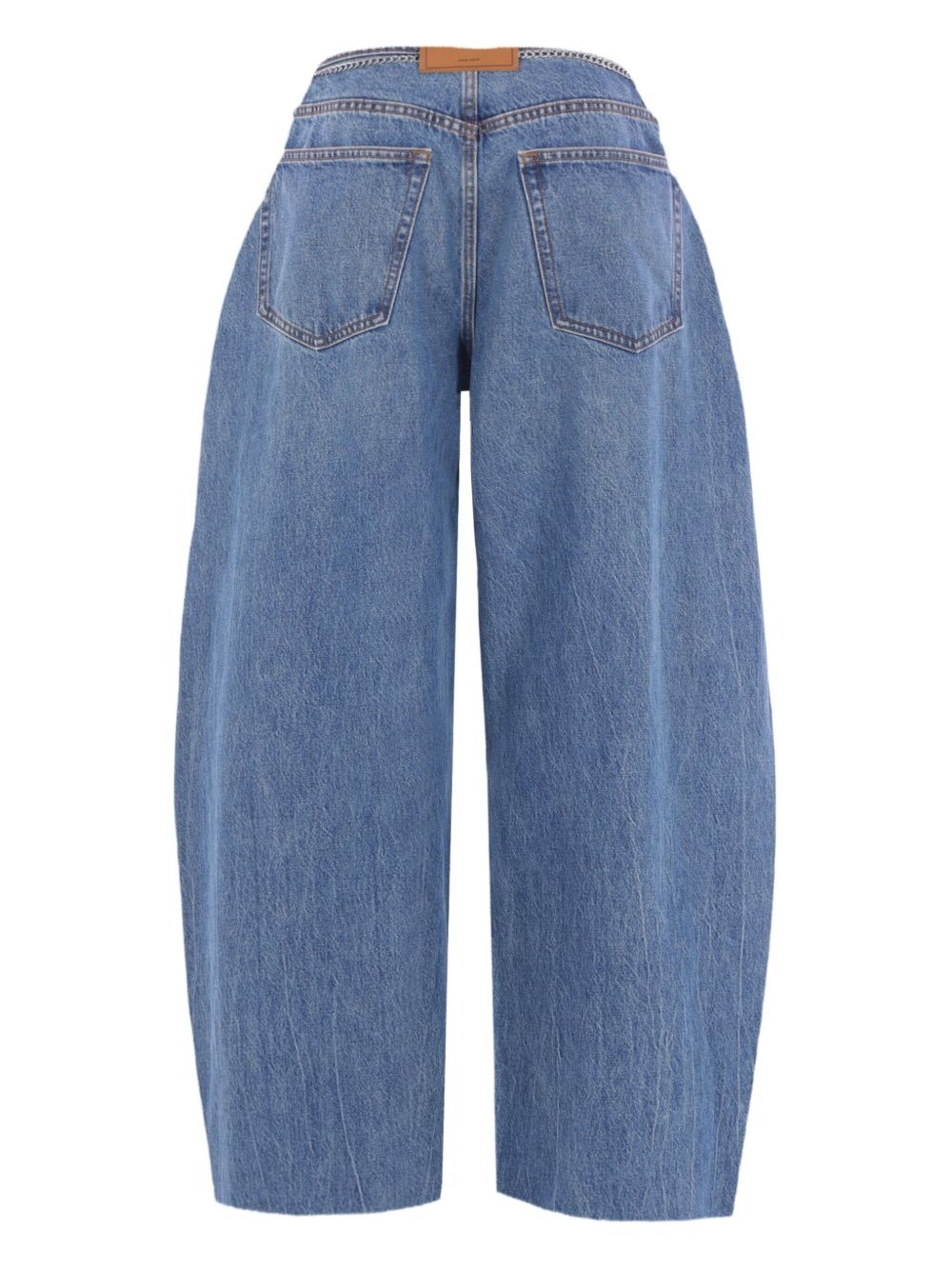 pre-styled ballon-leg jeans - 2
