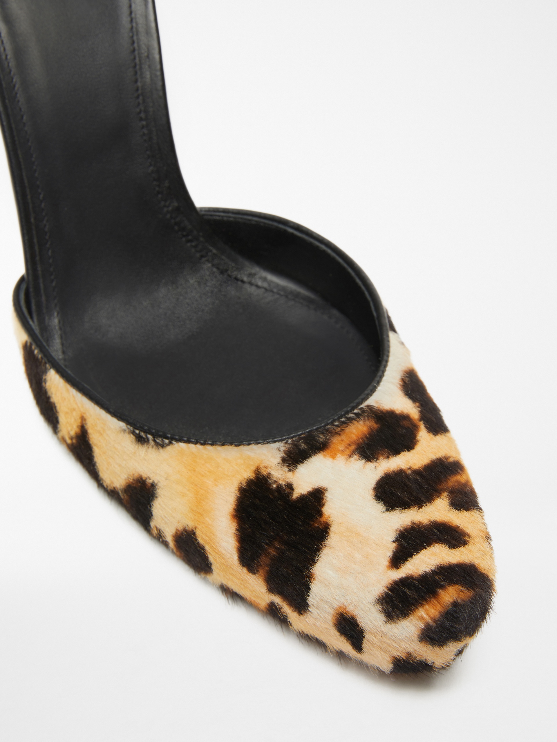 CESTINO Animal-print court shoes with strap - 4