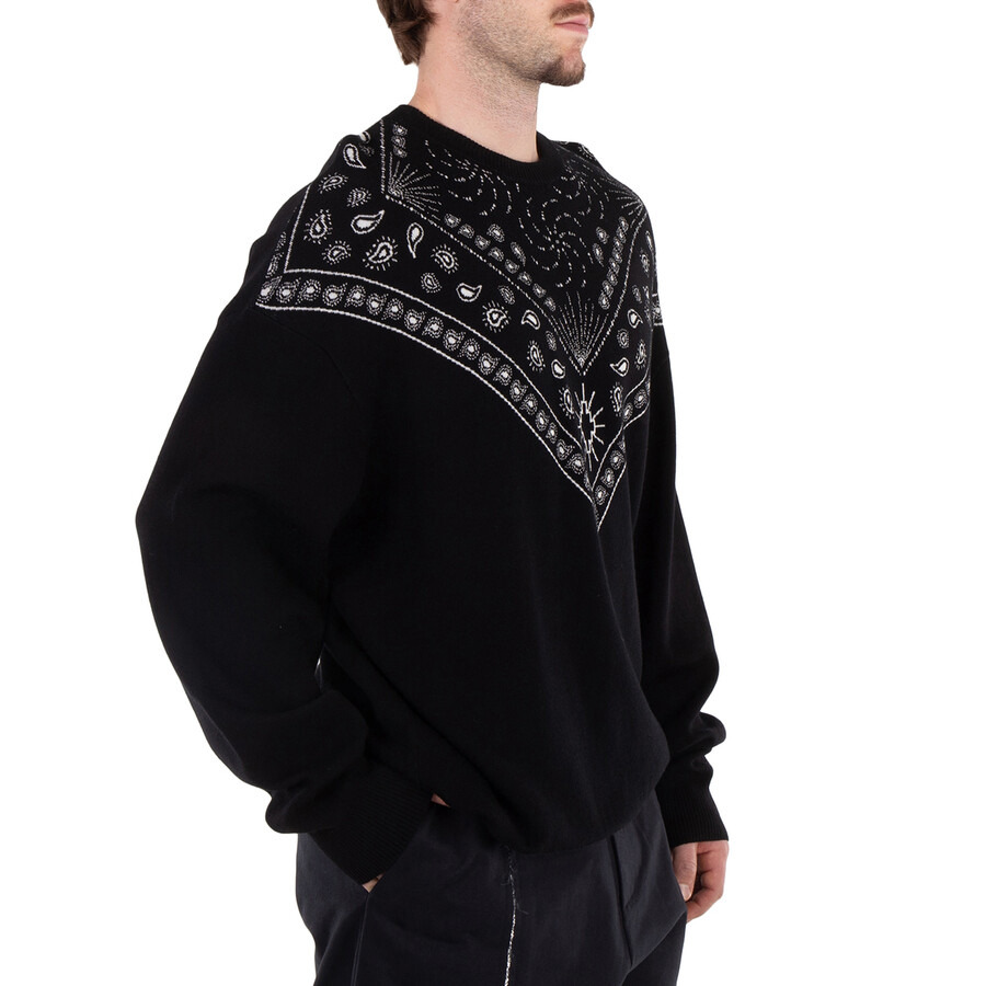 Marcel Burlon Bandana Print Crew Neck Jumper - 2