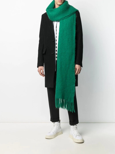 AMI Paris Ami de Coeur oversize scarf outlook