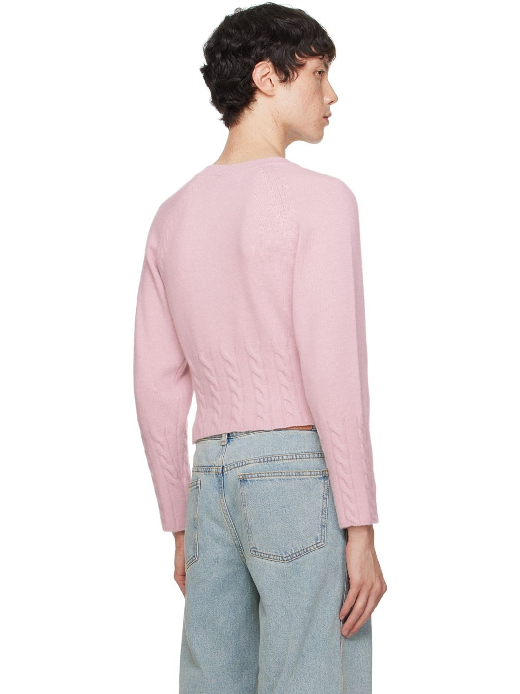 Pink Brushed Sweater - 3