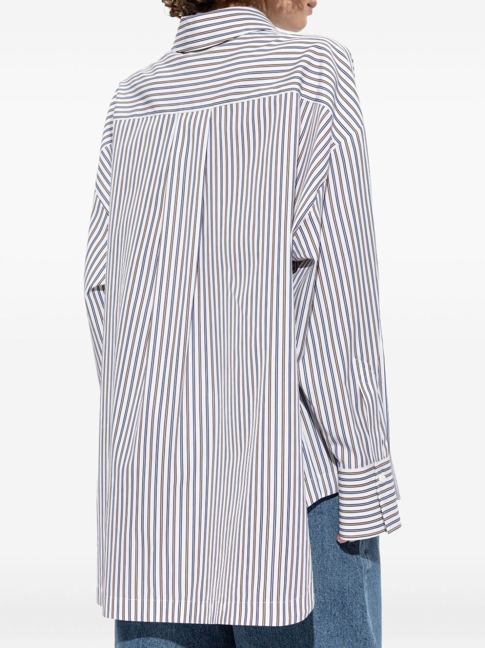 Striped cotton shirt - 5