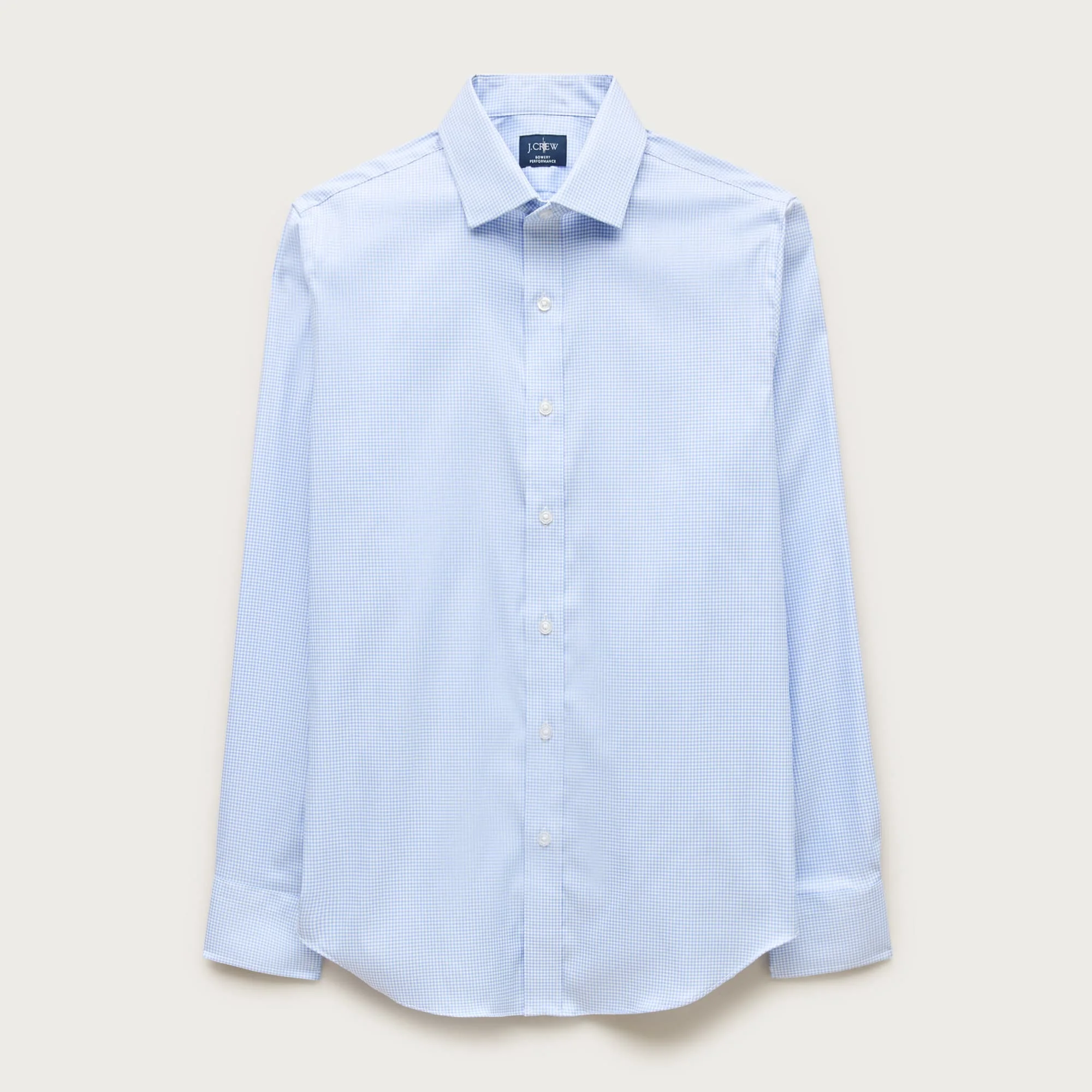 Bowery performance stretch dress shirt with spread collar - 1