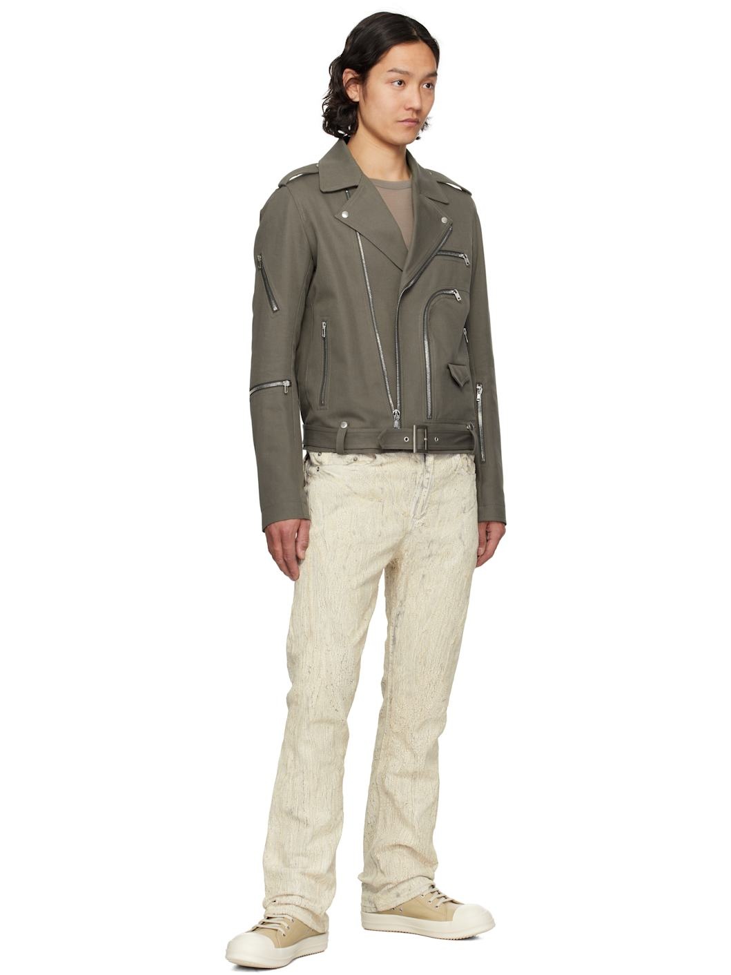 Beige Hollywood Low Sneaks Sneakers - 5