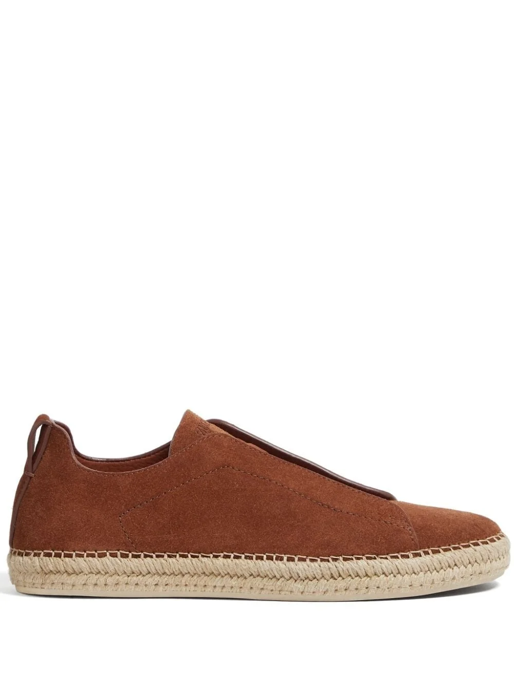 Triple Stitch suede espadrilles - 1