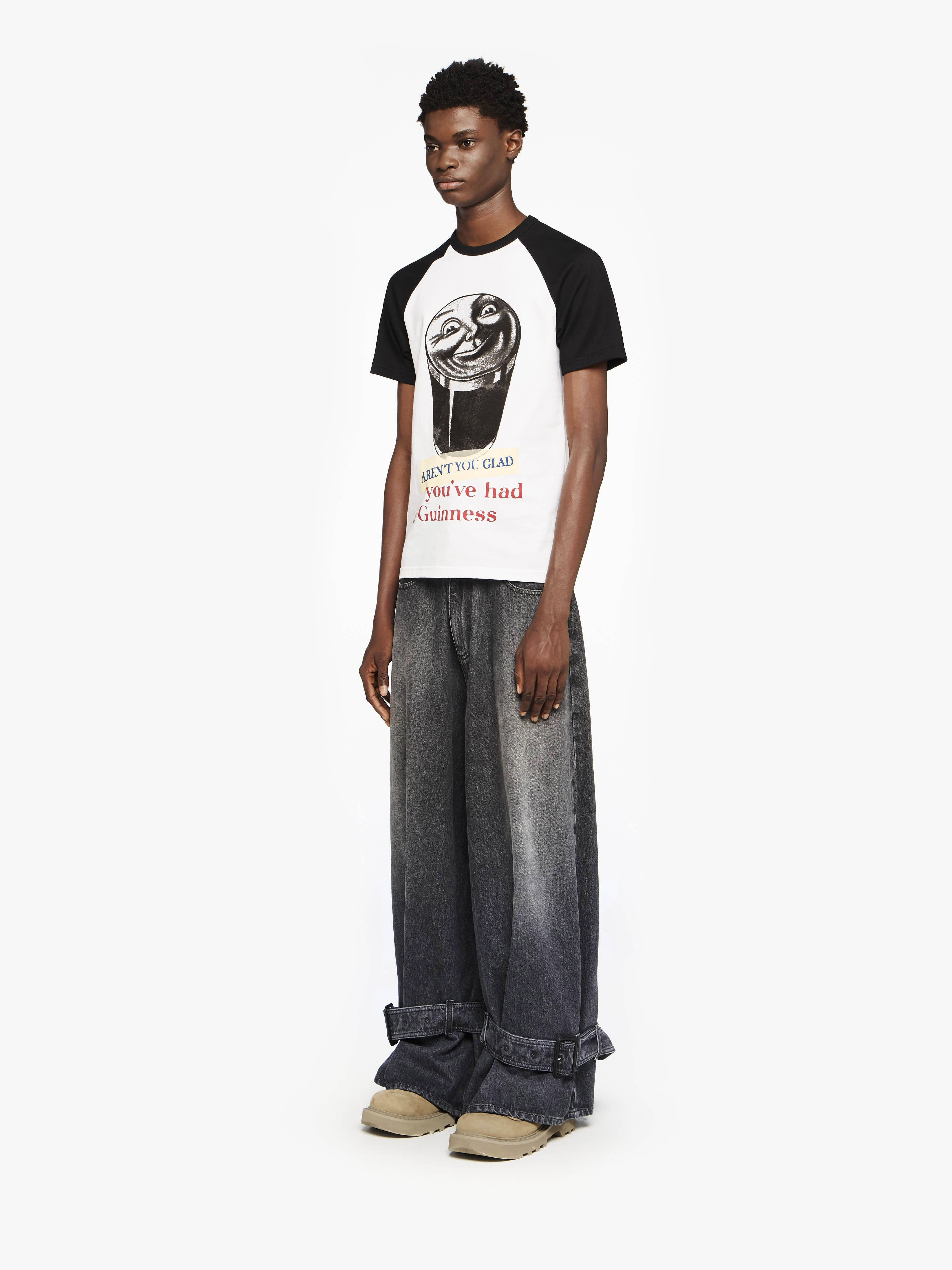 JW ANDERSON X GUINNESS - PRINTED T-SHIRT - 4