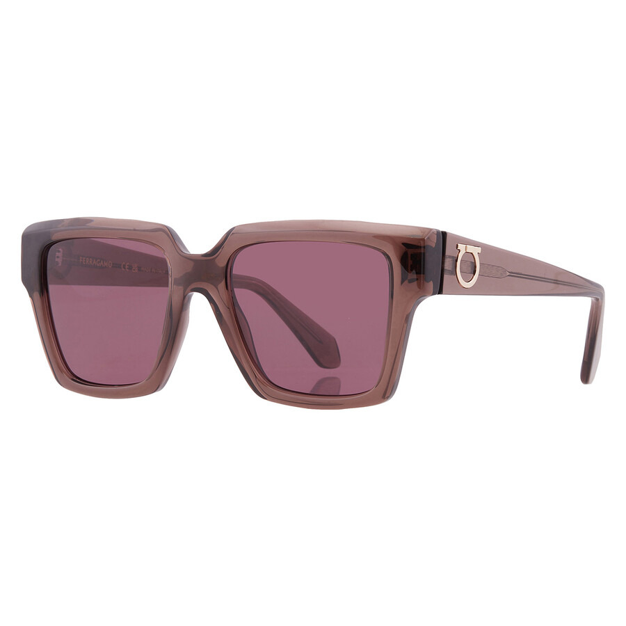 Ferragamo Green Square Ladies Sunglasses SF2014S 511 54 - 2
