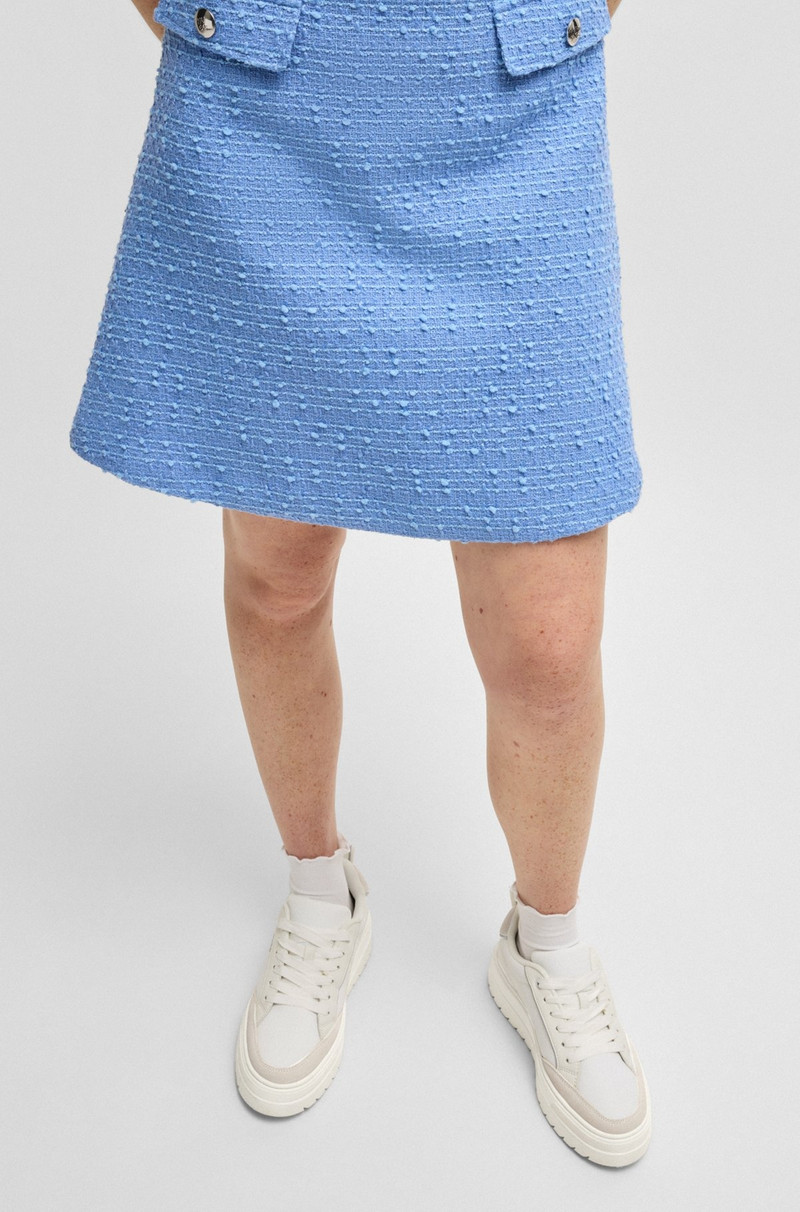 PLATFORM TRAINERS WITH SUEDE TRIMS 4