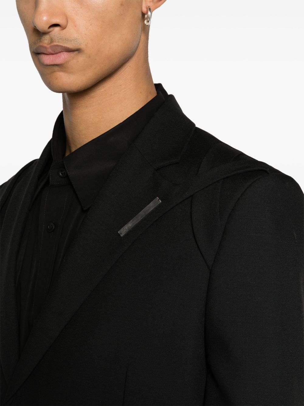 Equilibrium single-breasted blazer - 5