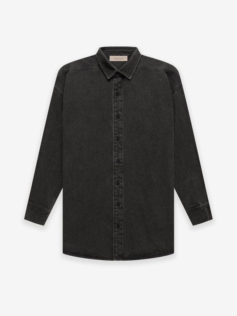 Denim Ls Shirt - 1