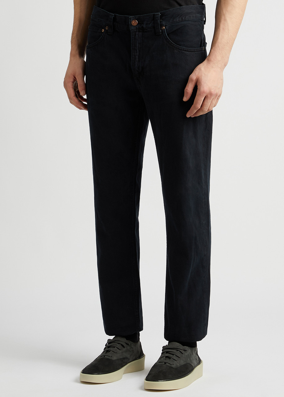 Gritty Jackson black straight-leg jeans - 2