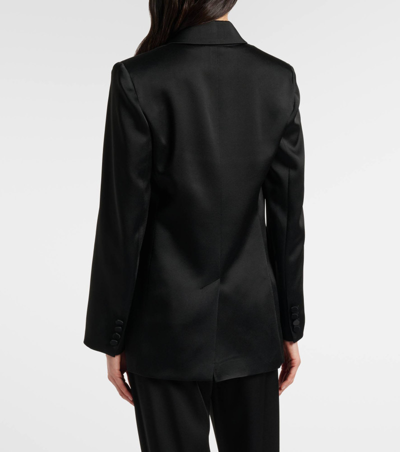 Satin crêpe blazer 6