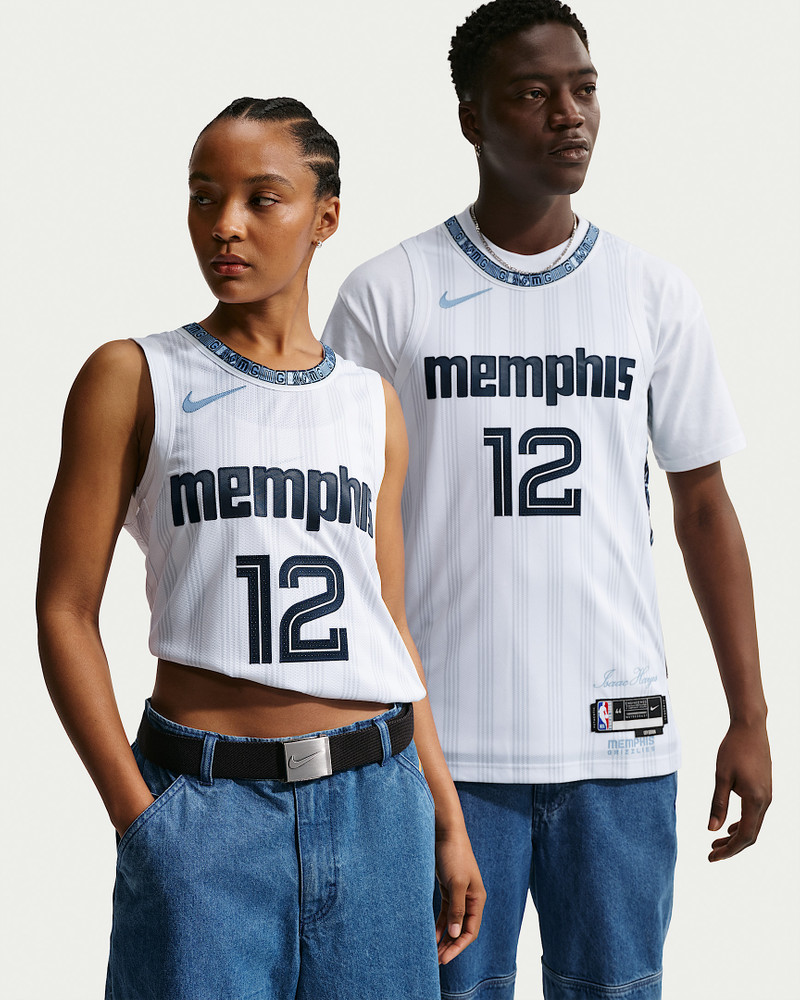 Ja Morant Memphis Grizzlies City Edition Men's Nike Dri-FIT ADV NBA Authentic Jersey 1