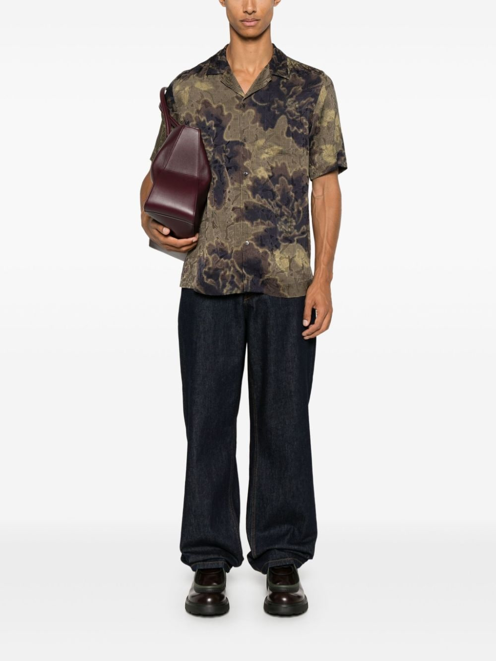 Dries Van Noten Men Logo Shirt - 4