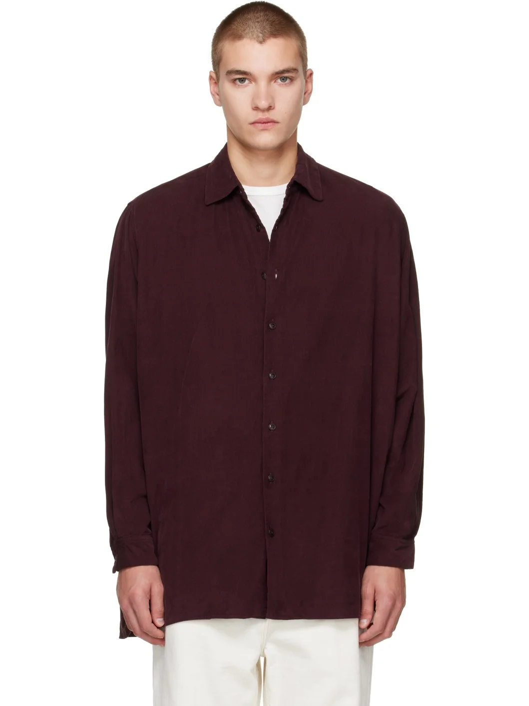 Burgundy Ikla Shirt - 1