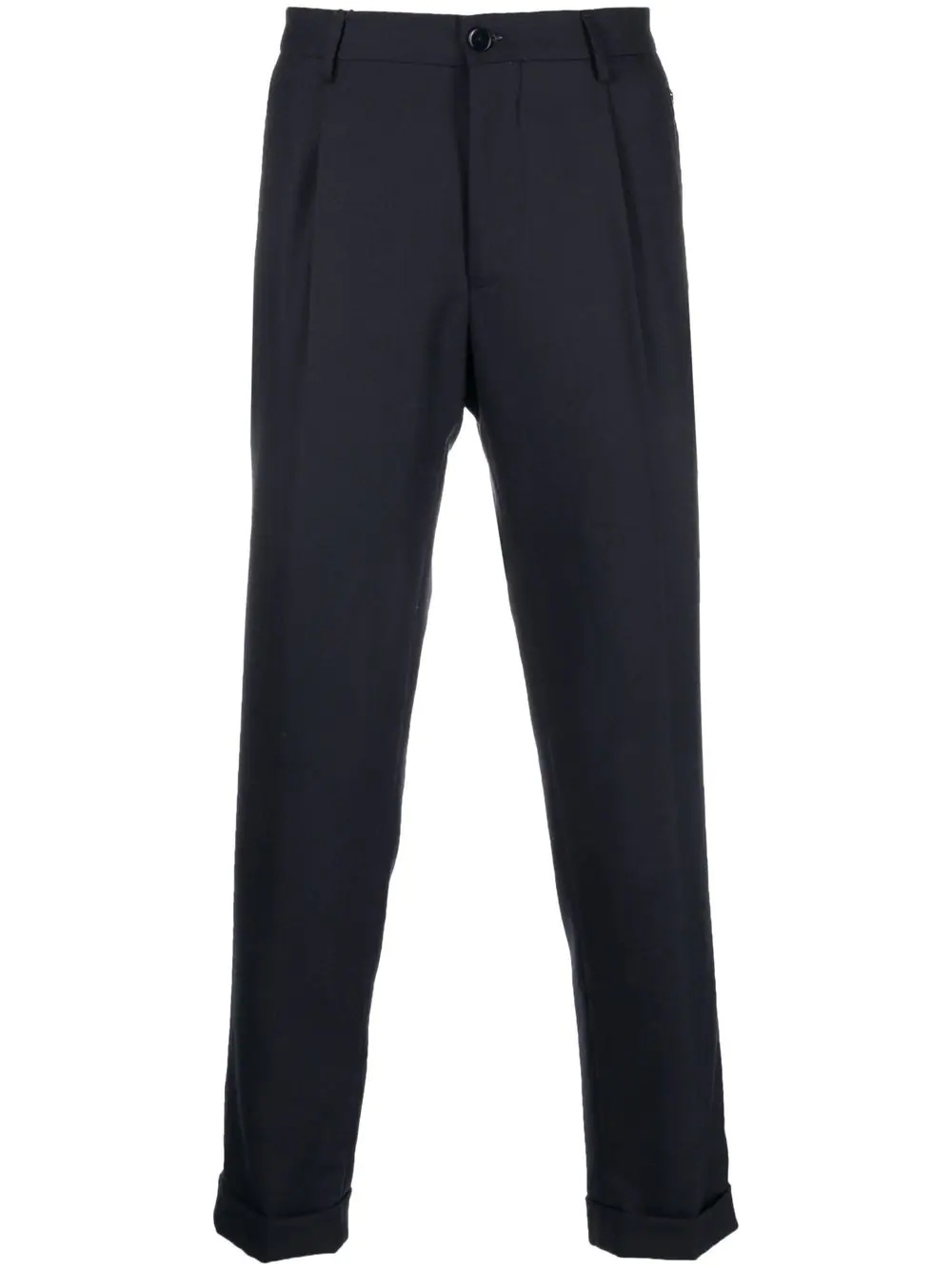 pleated tailored trousers - 1