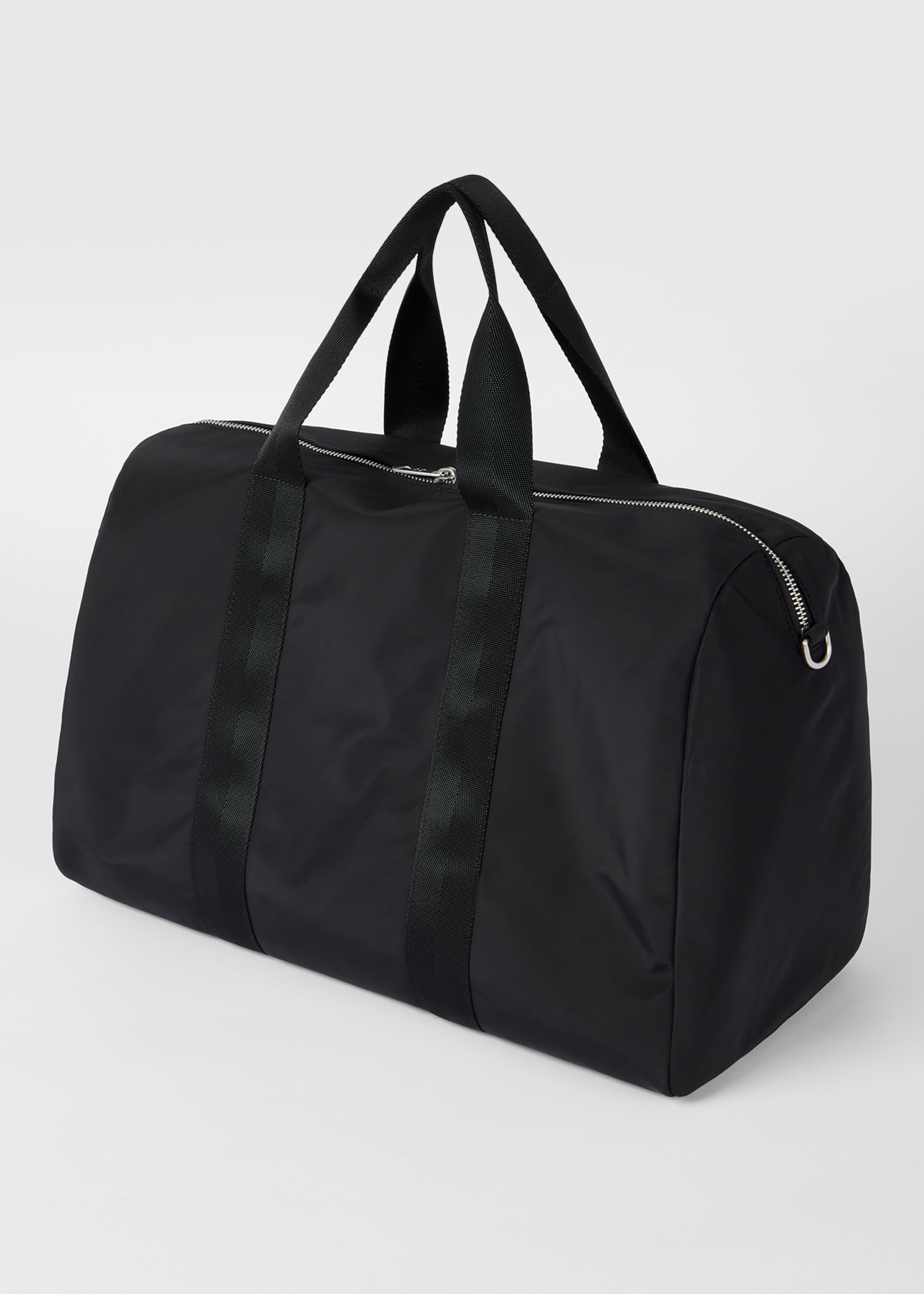 Black Recycled Polyester 'Zebra' Holdall - 4