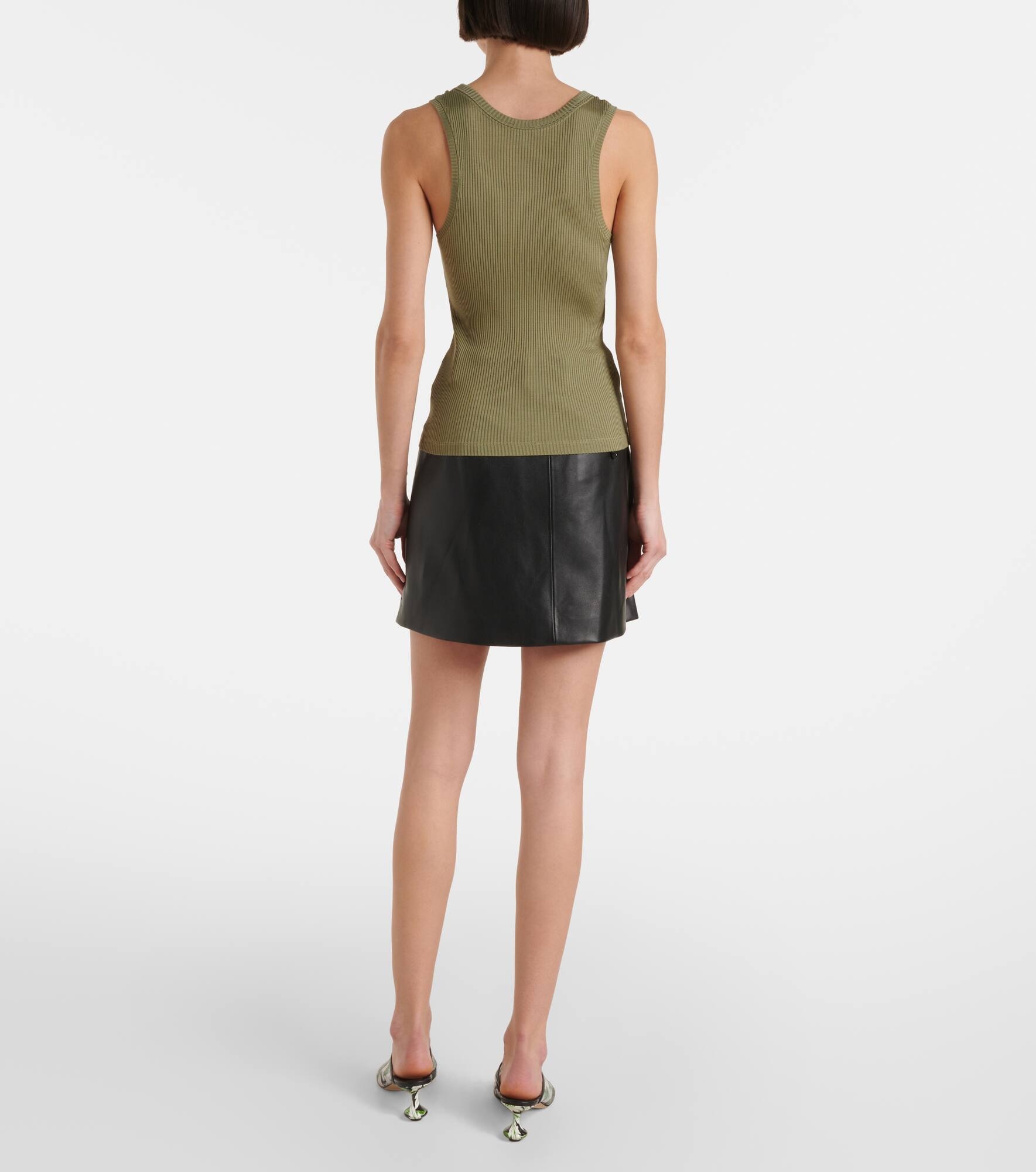 Anagram silk tank top - 3