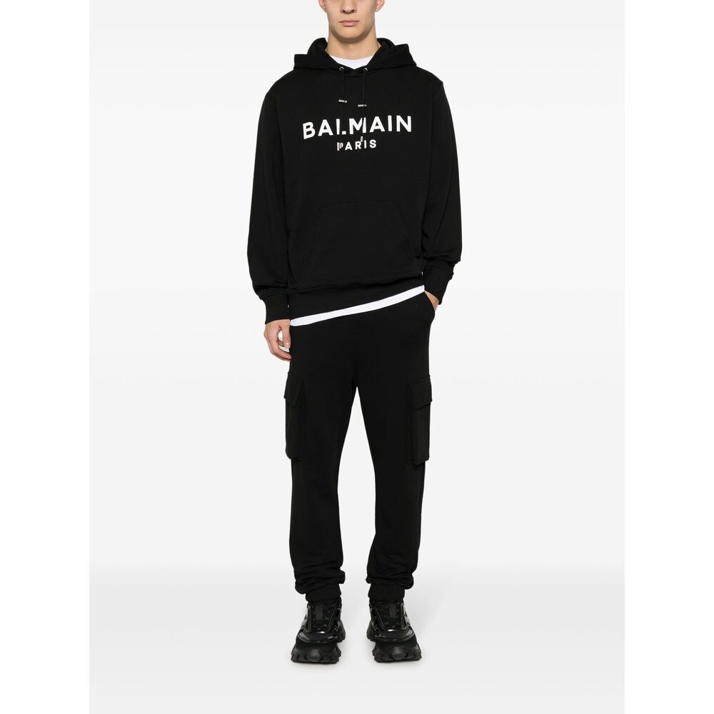 Balmain Black Trousers - Track Pants Men - 4