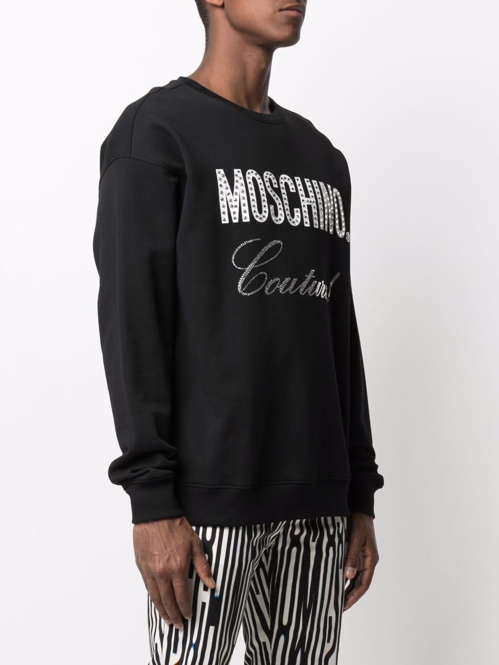 crystal stud Moschino Couture sweatshirt - 3