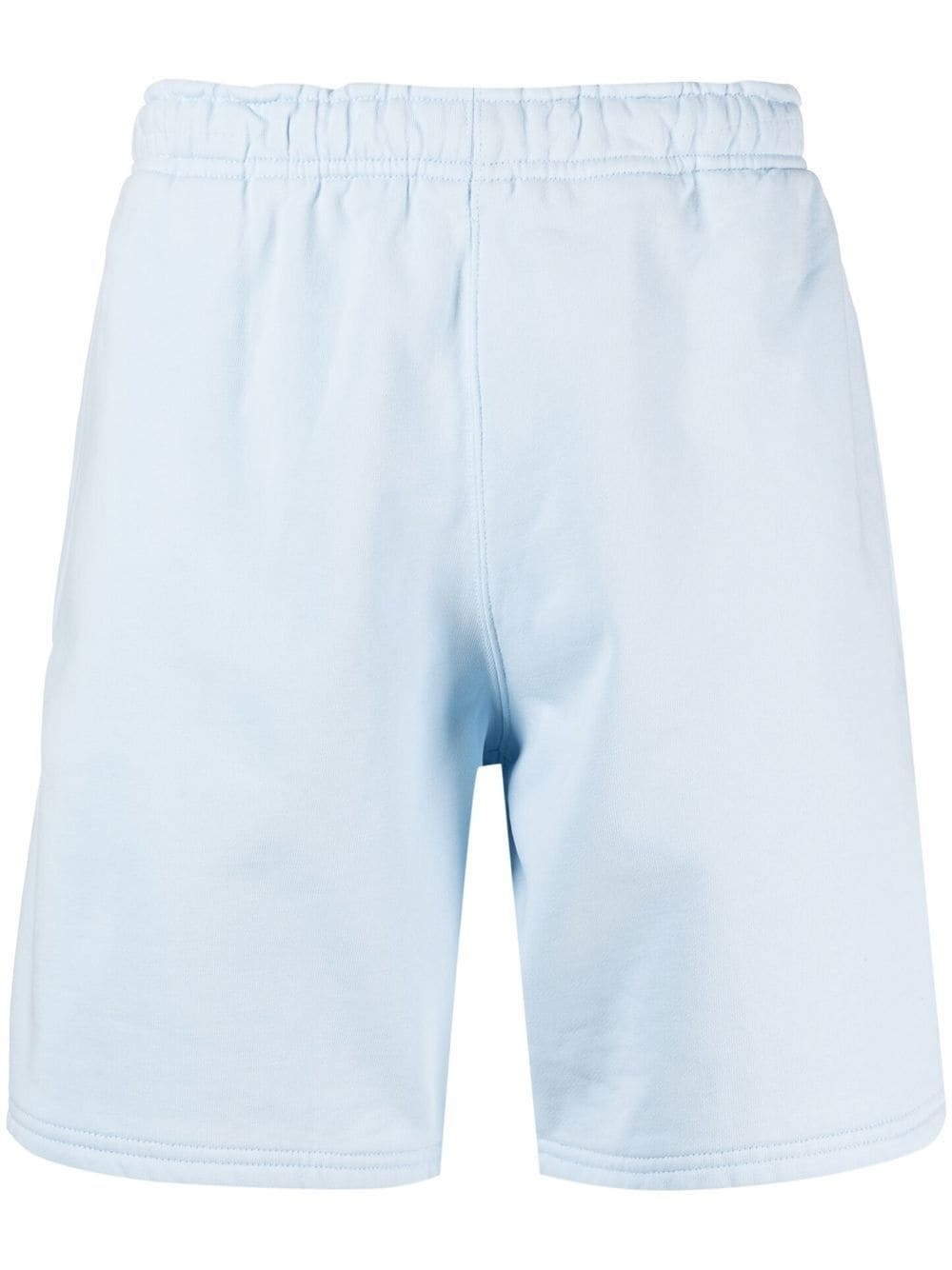 cotton-blend track shorts - 1