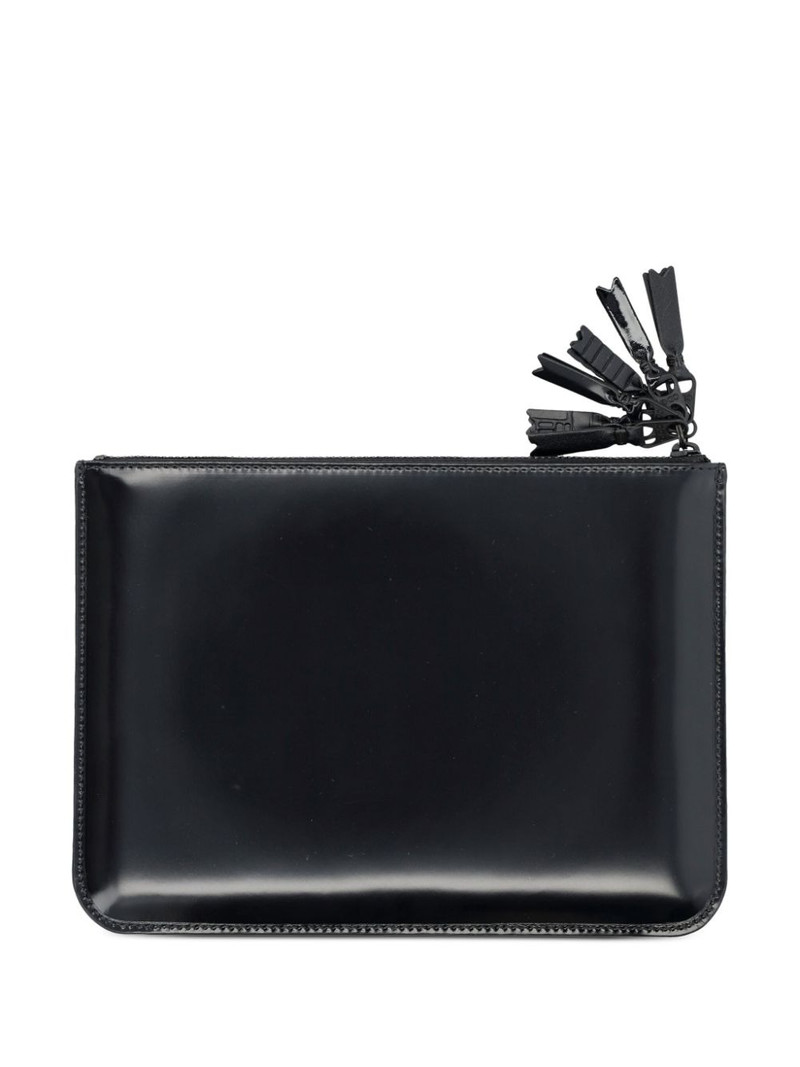 Comme Des Garçons SA5100ZM WALLET - ZIPPER MEDLEY BLACK outlook