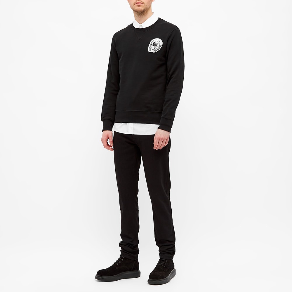 Alexander McQueen Skull Badge Crew Sweat - 6