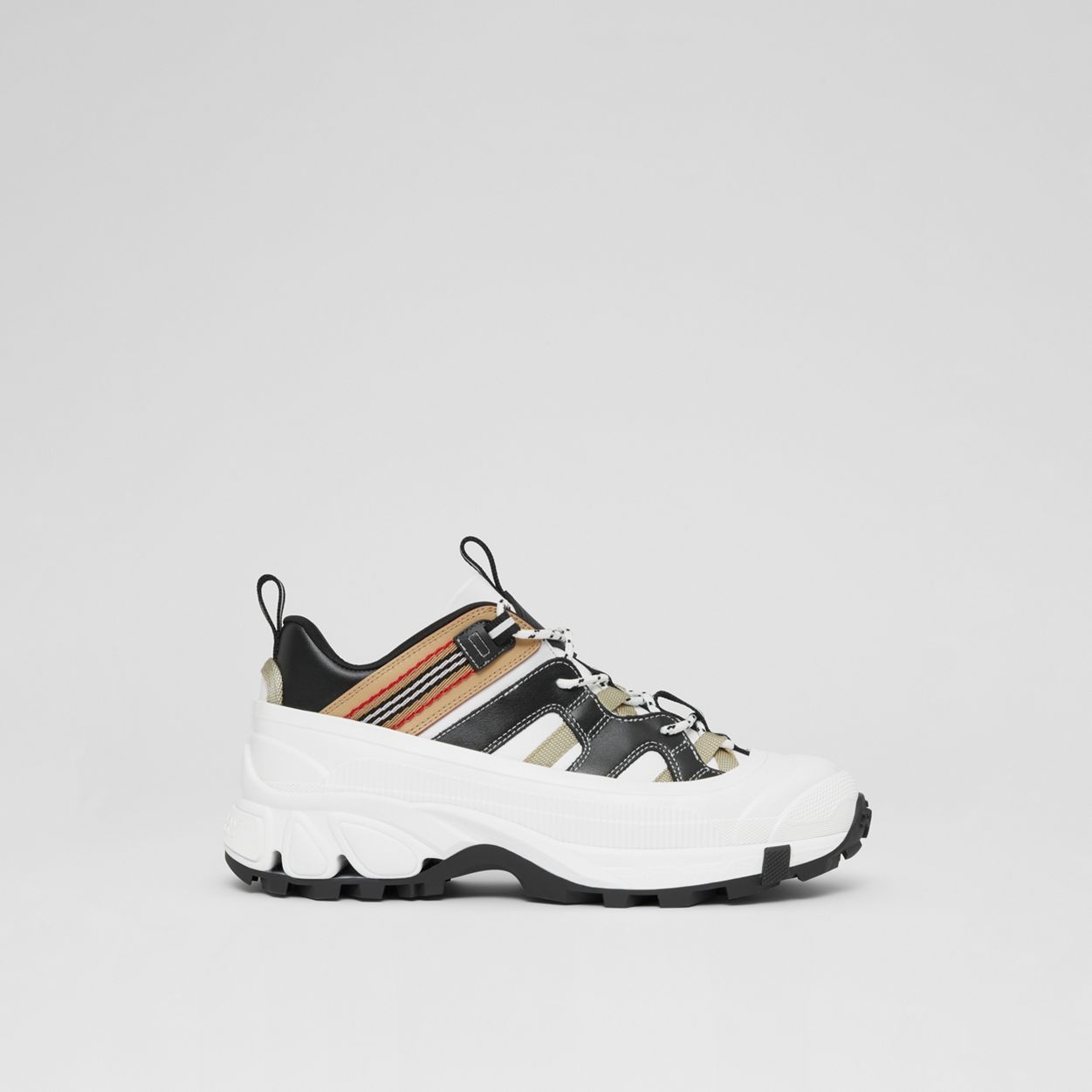 Icon Stripe Detail Leather Arthur Sneakers - 2